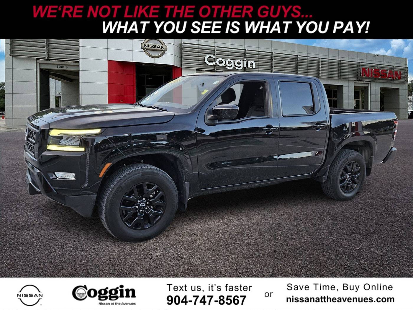 2023 Nissan Frontier SV — Pickup Truck — 36,816 mi — Jacksonville, FL
