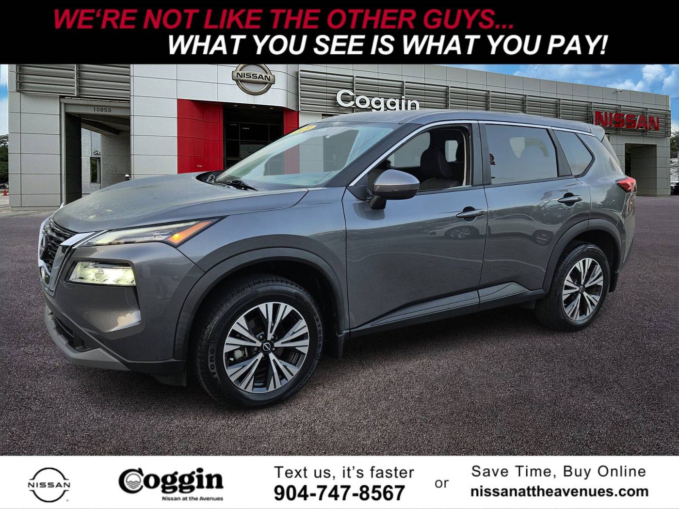 2023 Nissan Rogue SV — SUV — 47,193 mi — Jacksonville, FL