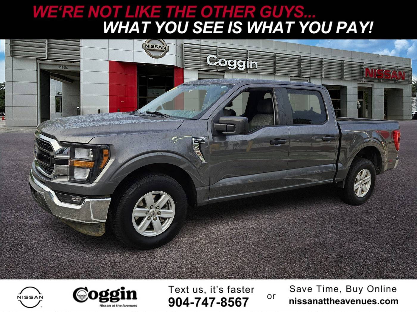 2023 Ford F-150 XLT — Pickup Truck — 58,533 mi — Jacksonville, FL