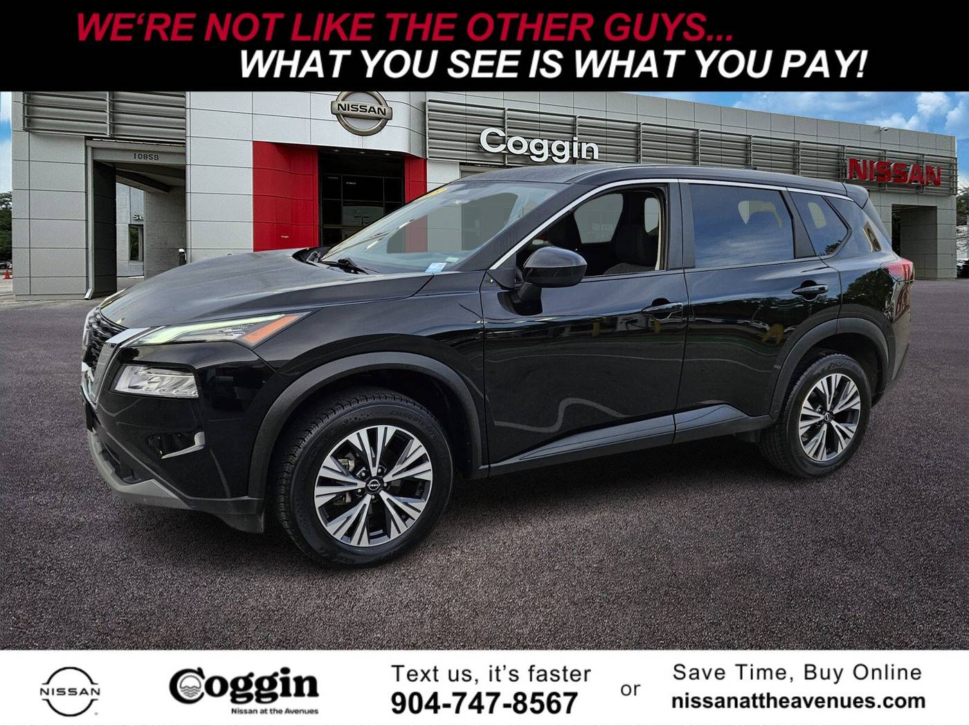 2023 Nissan Rogue SV — SUV — 52,097 mi — Jacksonville, FL