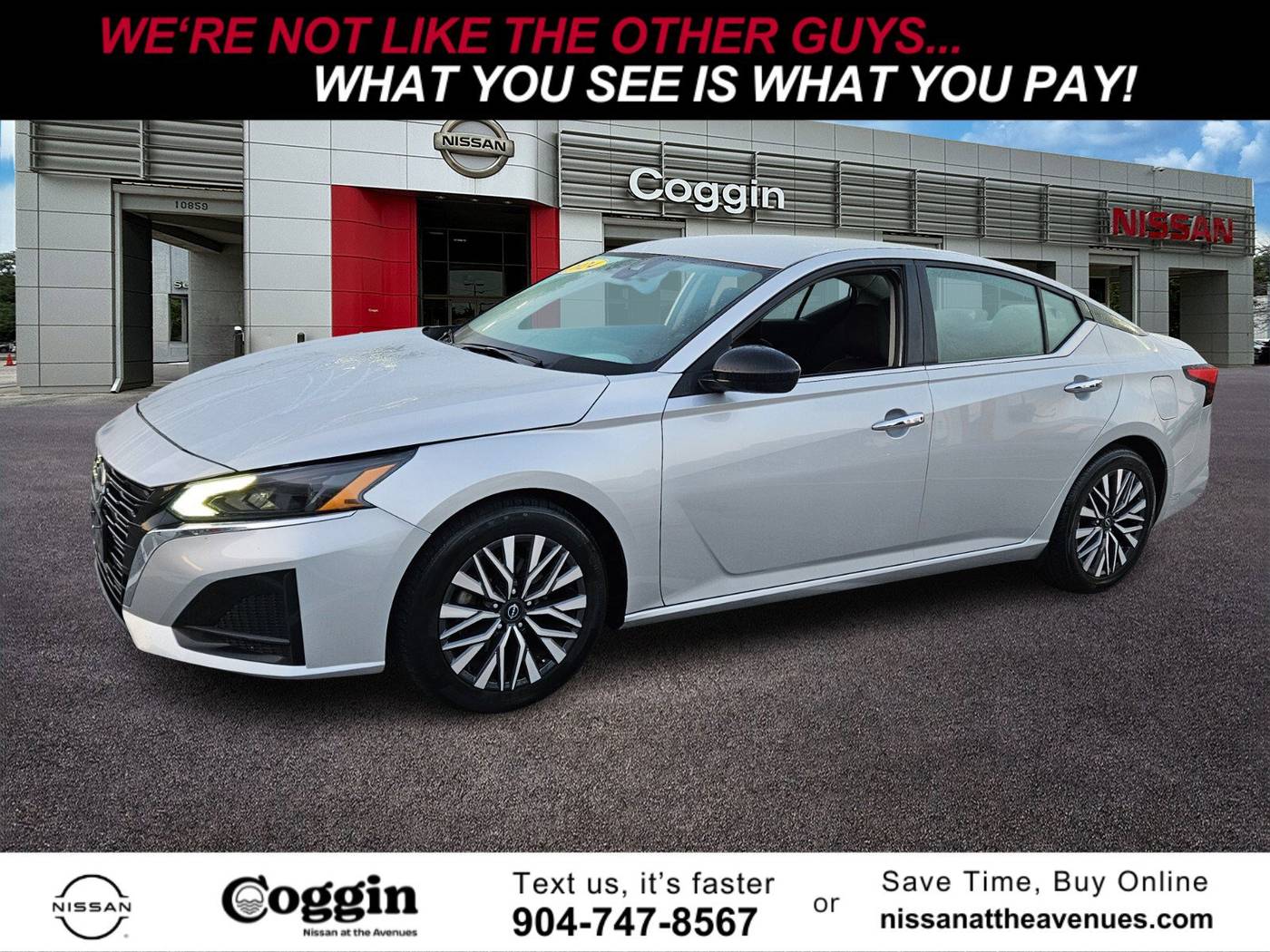 2024 Nissan Altima SV — Sedan — 58,520 mi — Jacksonville, FL
