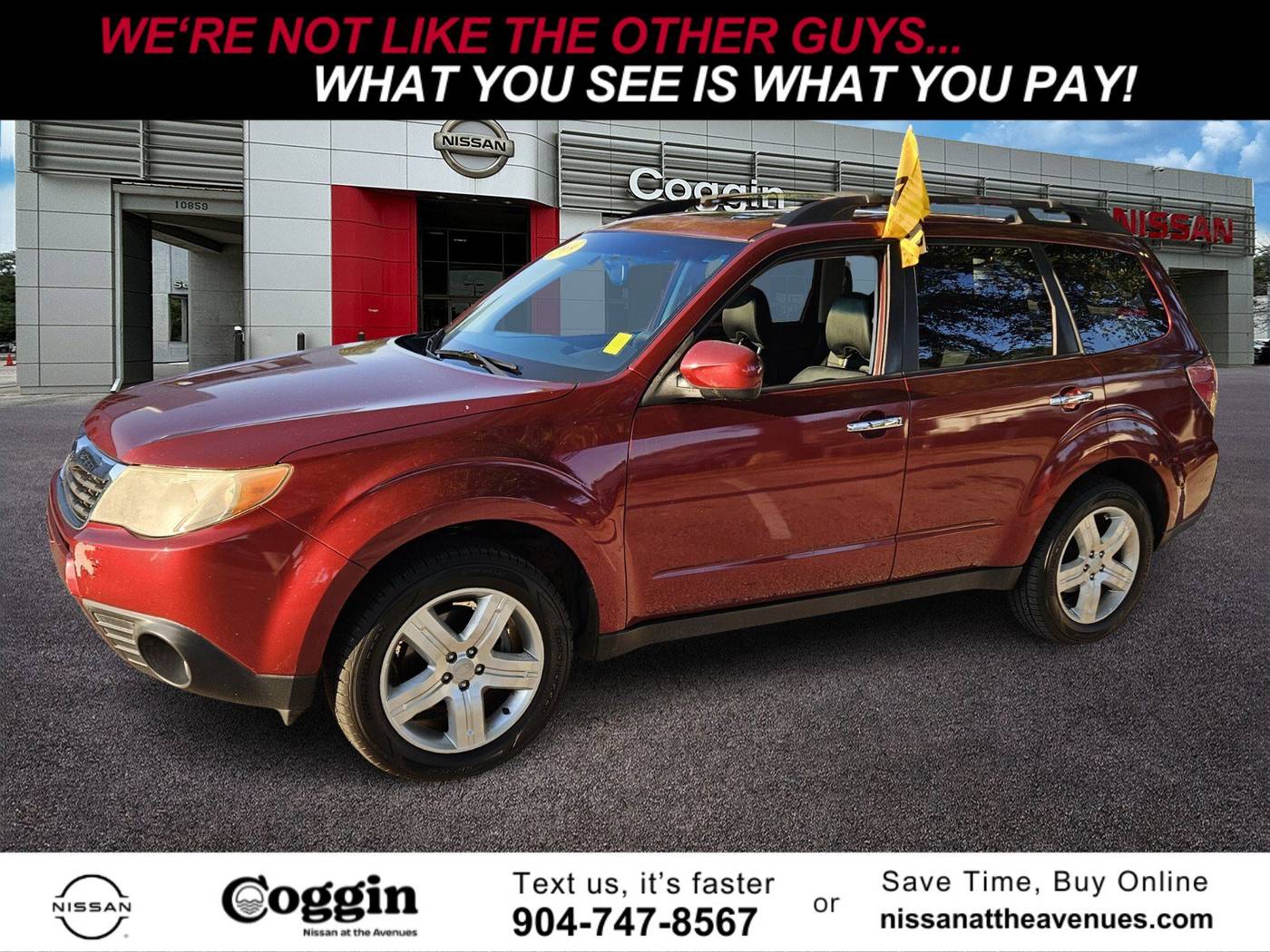 2009 Subaru Forester 2.5X — SUV — 138,344 mi — Jacksonville, FL