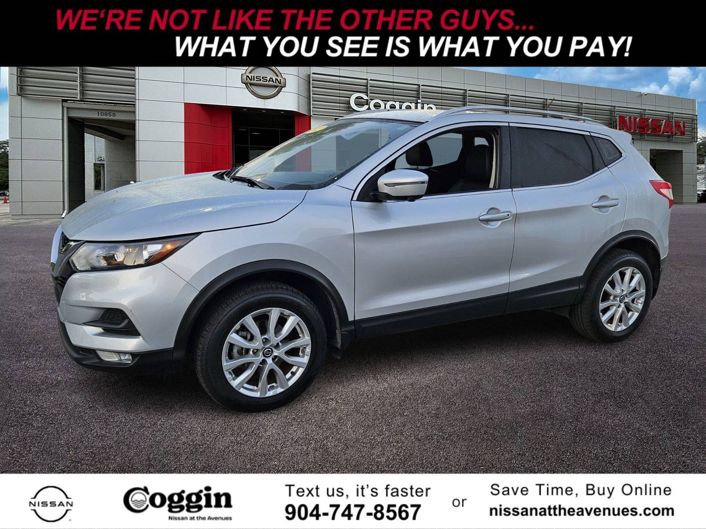 2022 Nissan Rogue Sport SV — SUV — 27,554 mi — Jacksonville, FL