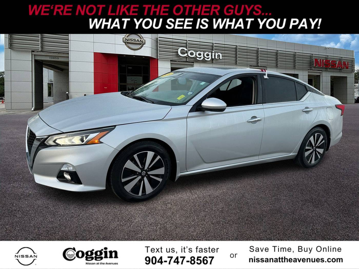 2020 Nissan Altima SL — Sedan — 61,461 mi — Jacksonville, FL