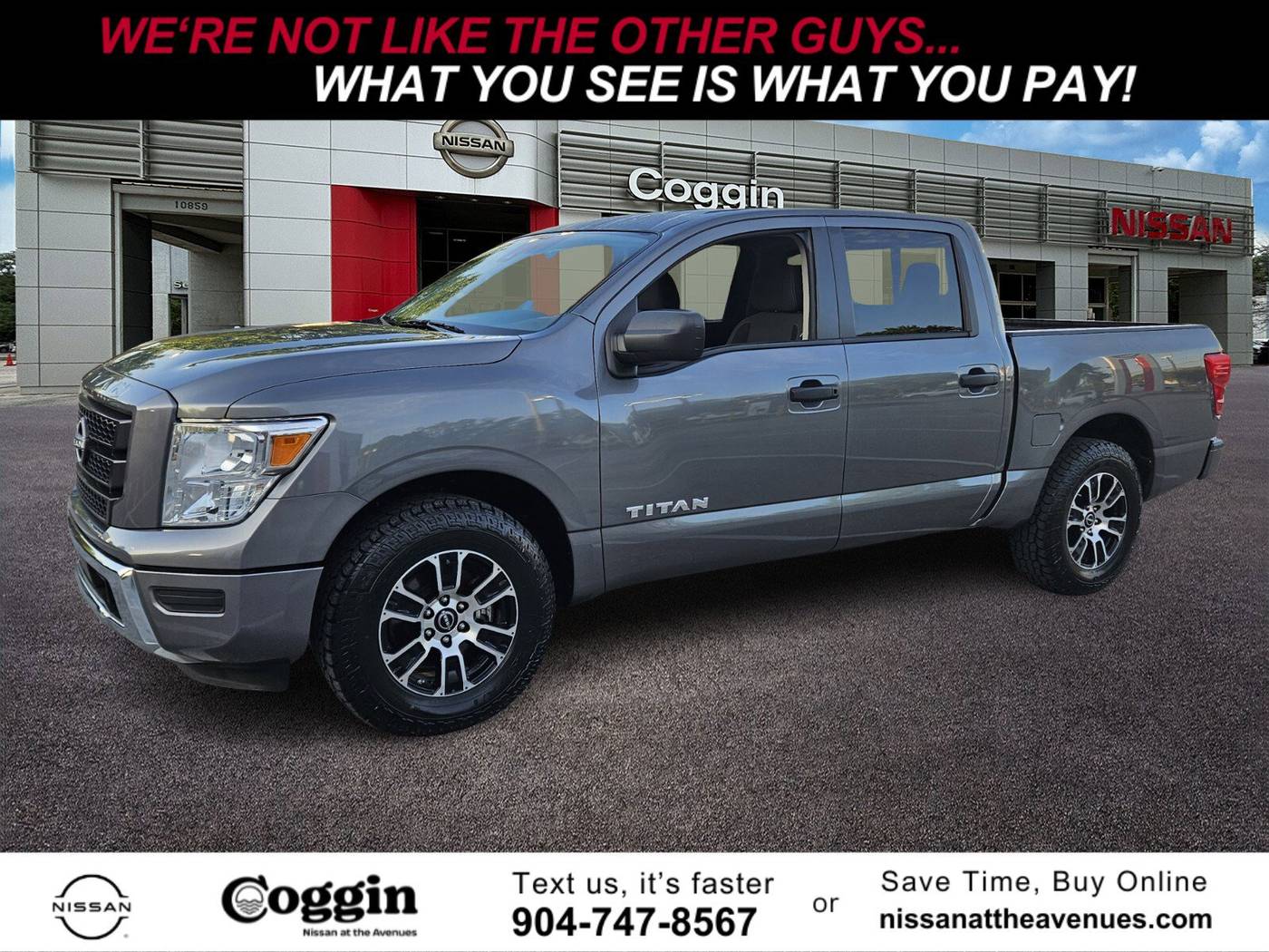 2023 Nissan Titan SV — Pickup Truck — 48,341 mi — Jacksonville, FL