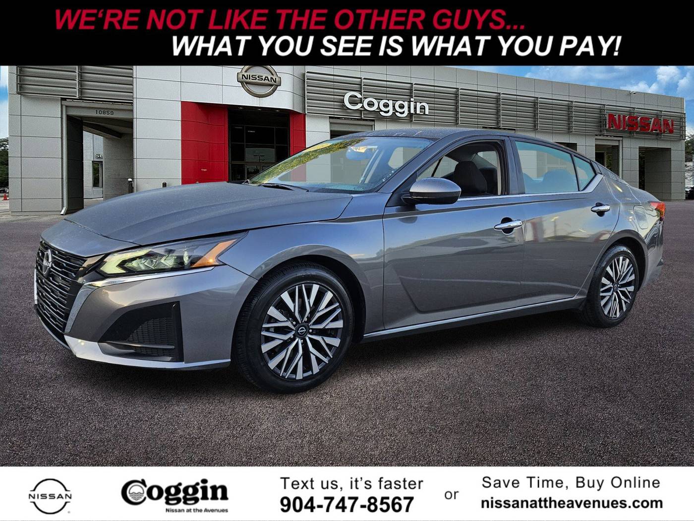 2023 Nissan Altima SV — Sedan — 55,094 mi — Jacksonville, FL