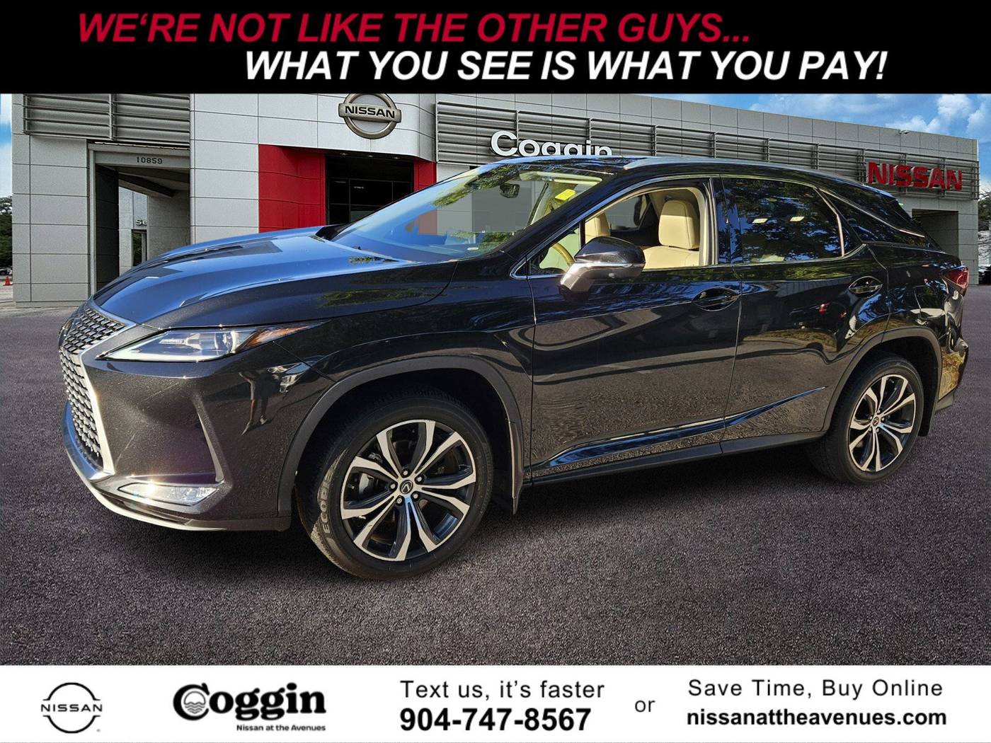 2022 Lexus RX RX 350 — SUV — 61,920 mi — Jacksonville, FL
