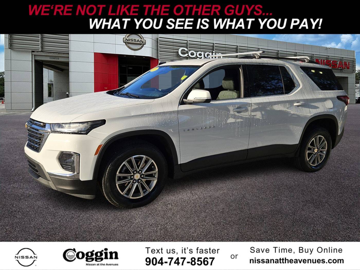 2023 Chevrolet Traverse LT Cloth — SUV — 32,013 mi — Jacksonville, FL