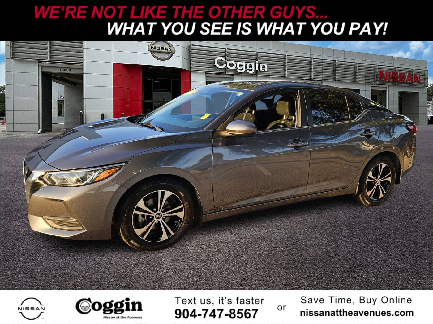 2021 Nissan Sentra SV — Sedan — 67,824 mi — Jacksonville, FL
