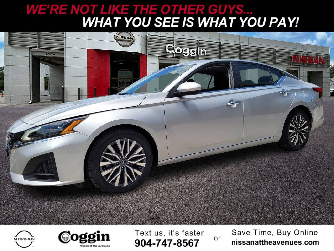 2023 Nissan Altima SV — Sedan — 51,502 mi — Jacksonville, FL
