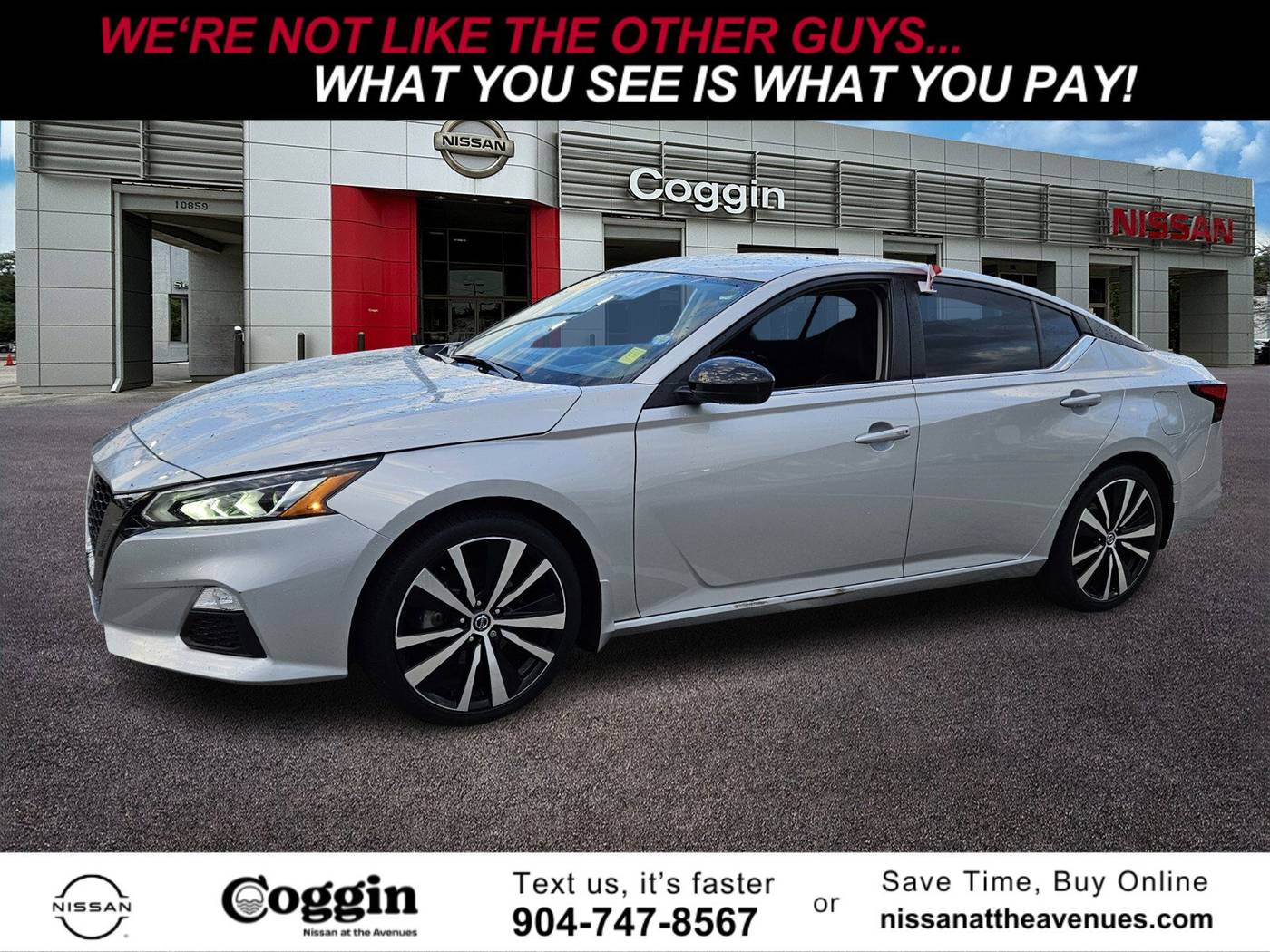2020 Nissan Altima SR — Sedan — 26,755 mi — Jacksonville, FL