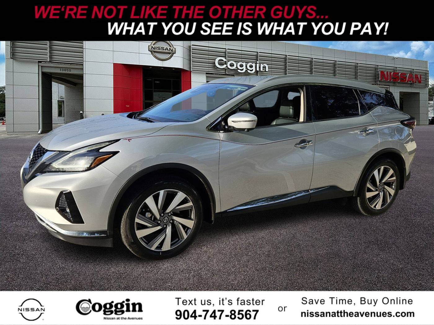 2021 Nissan Murano SL — SUV — 32,854 mi — Jacksonville, FL