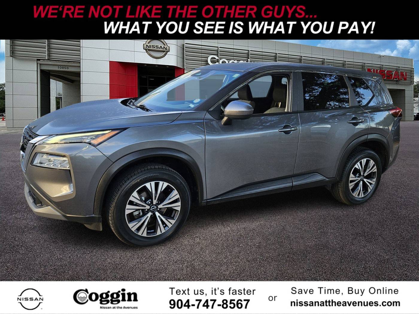 2023 Nissan Rogue SV — SUV — 53,628 mi — Jacksonville, FL
