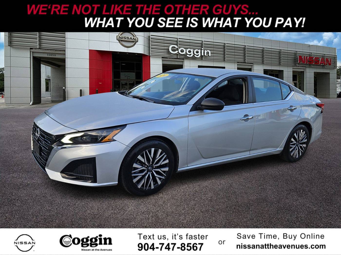2024 Nissan Altima SV — Sedan — 32,812 mi — Jacksonville, FL