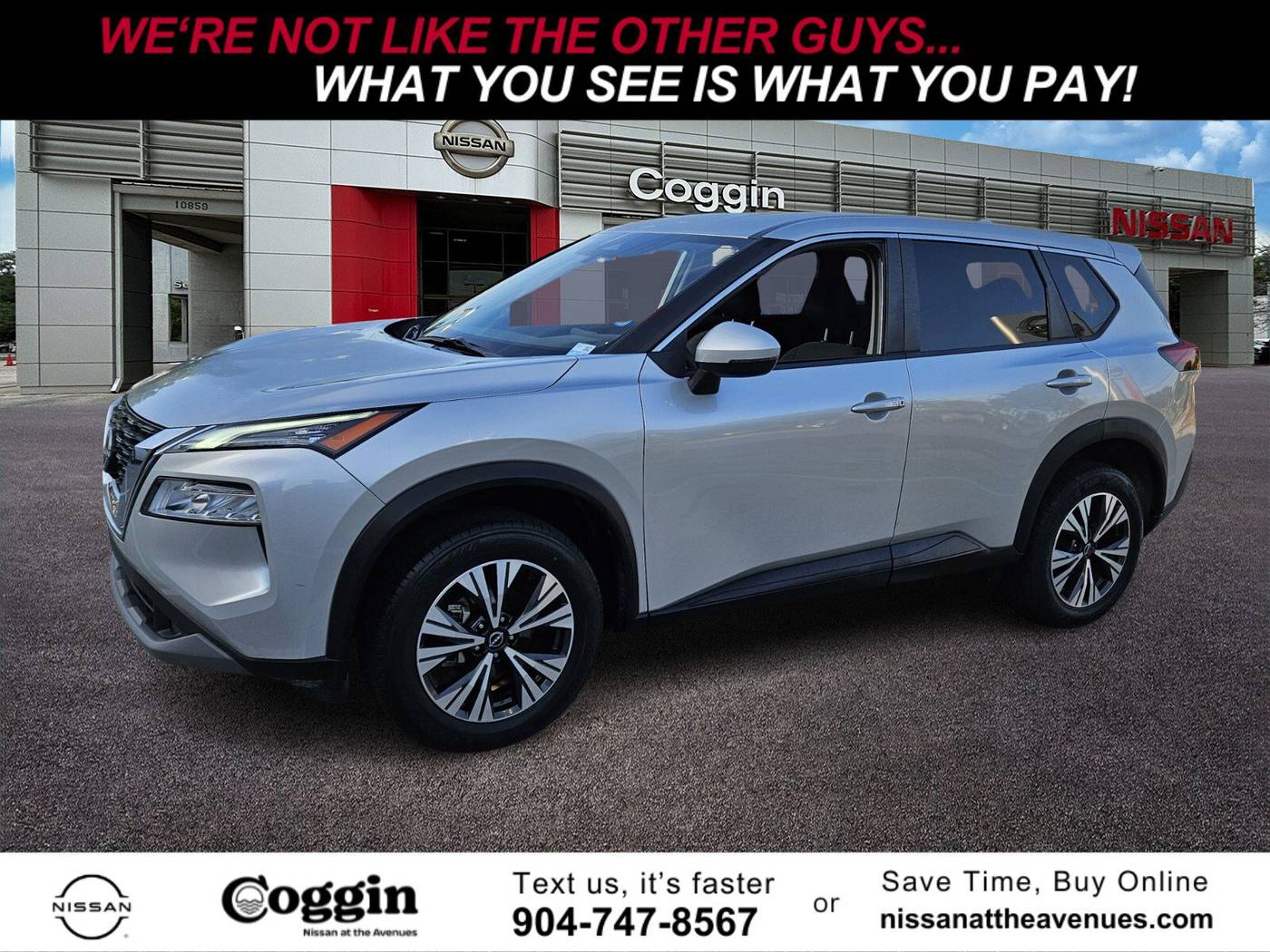 2023 Nissan Rogue SV — SUV — 36,179 mi — Jacksonville, FL