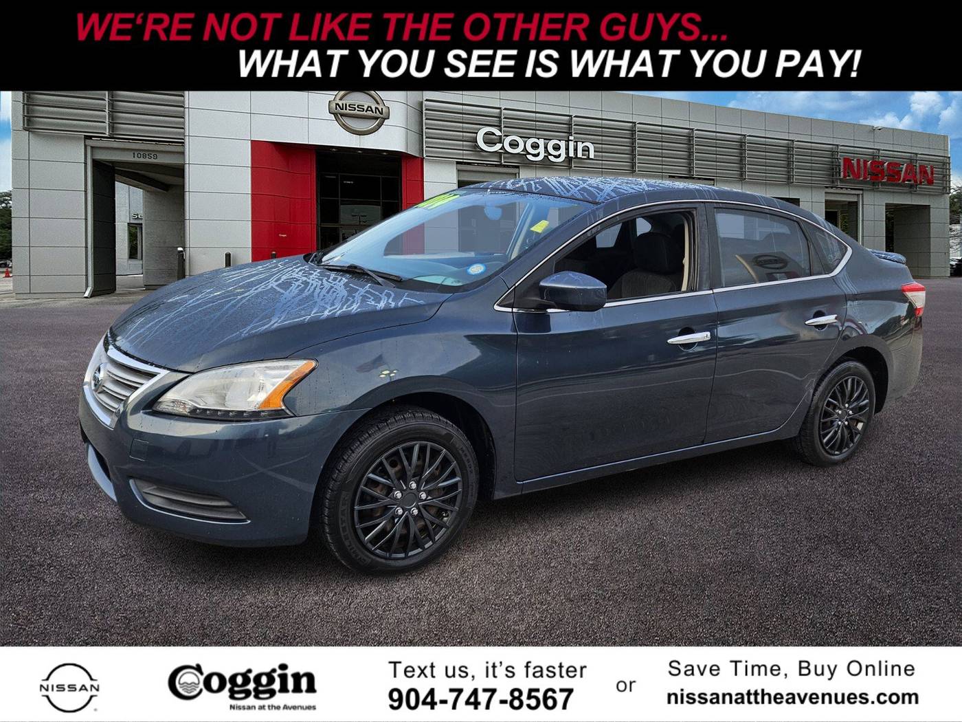 2014 Nissan Sentra SV — Sedan — 135,212 mi — Jacksonville, FL