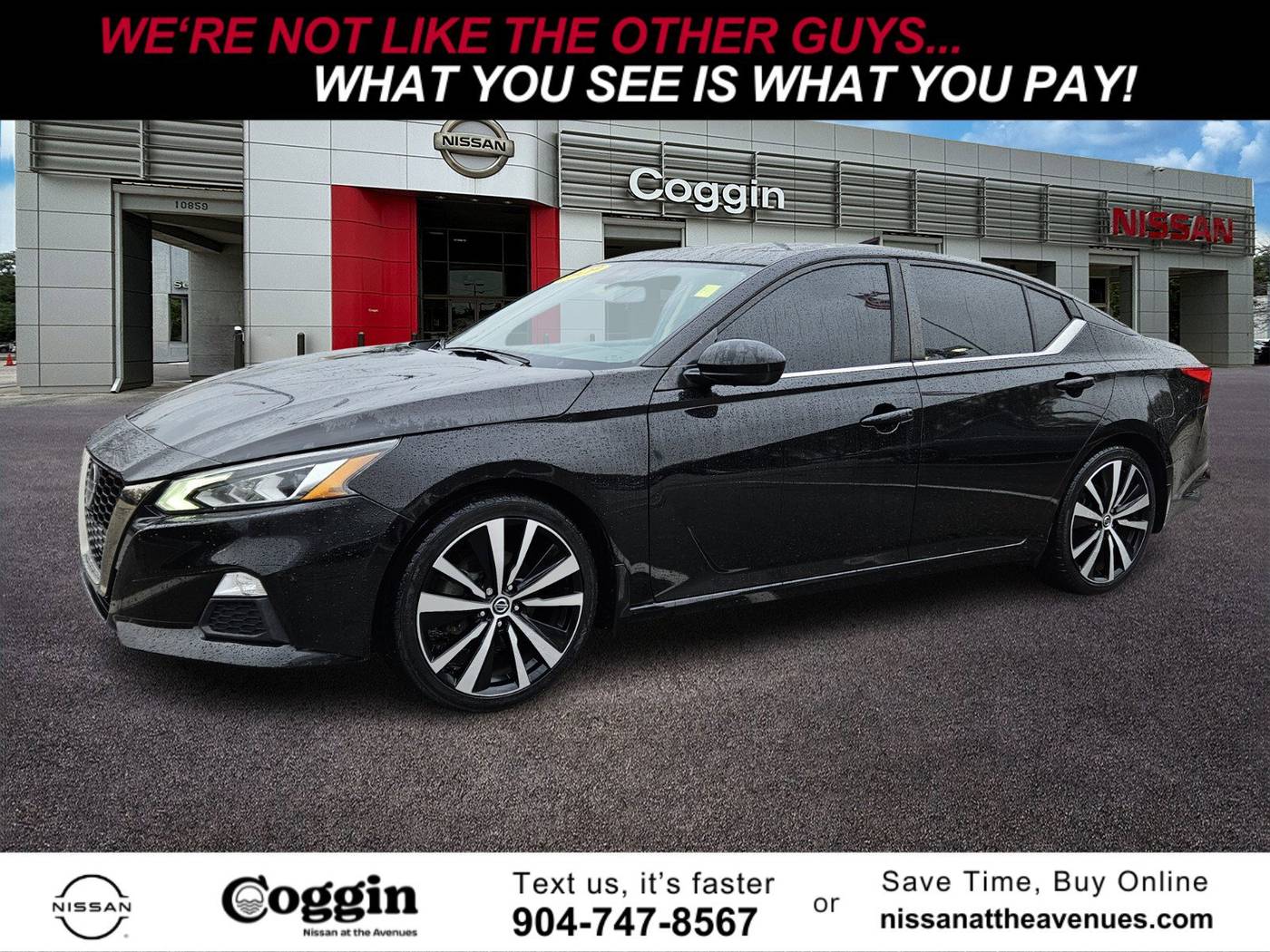 2020 Nissan Altima SR — Sedan — 57,125 mi — Jacksonville, FL