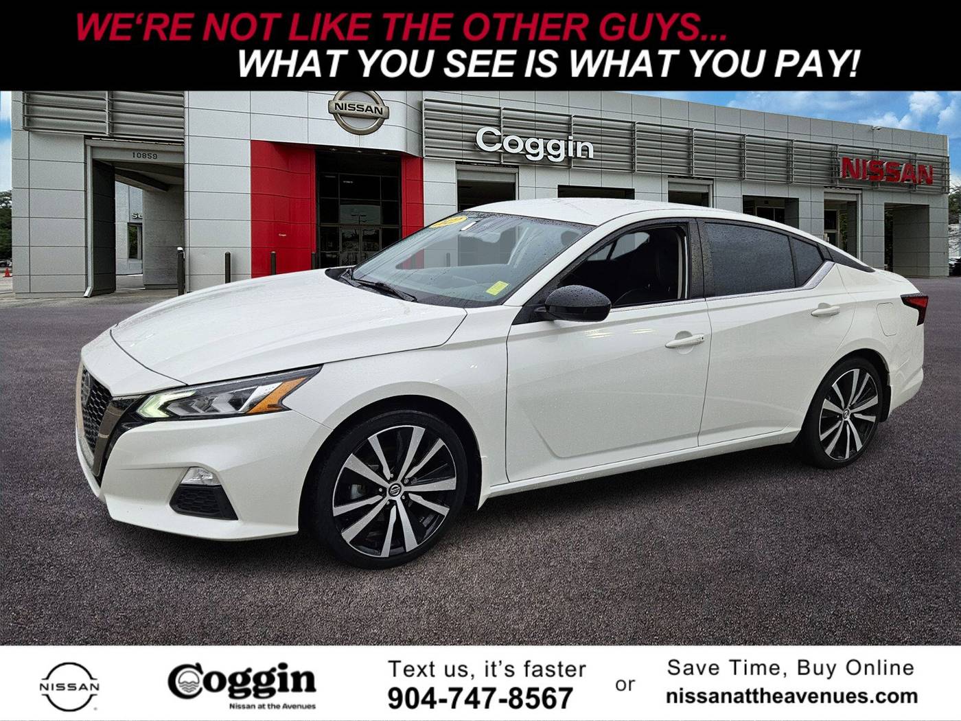 2022 Nissan Altima SR — Sedan — 47,409 mi — Jacksonville, FL
