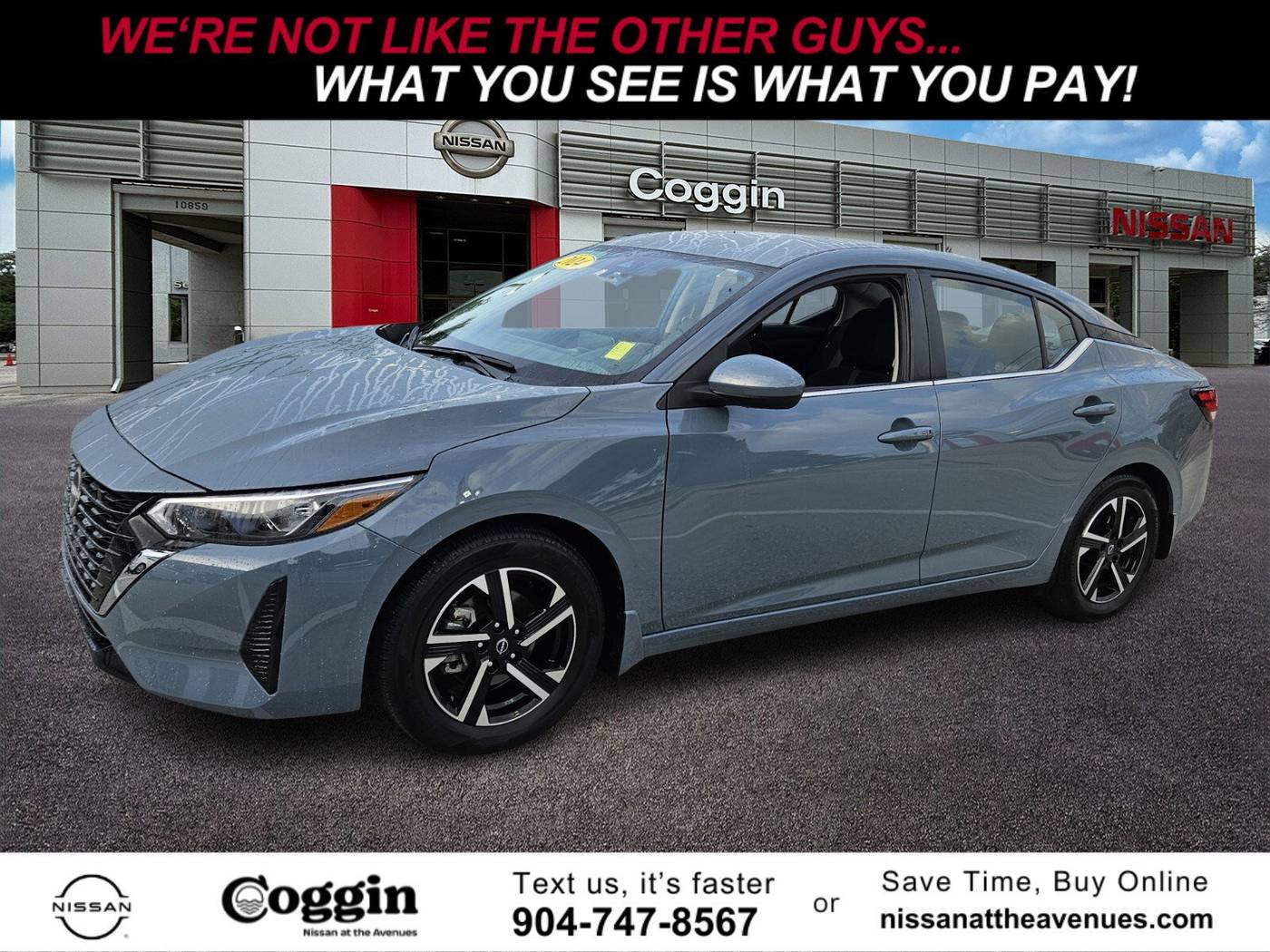 2024 Nissan Sentra SV — Sedan — 9,474 mi — Jacksonville, FL