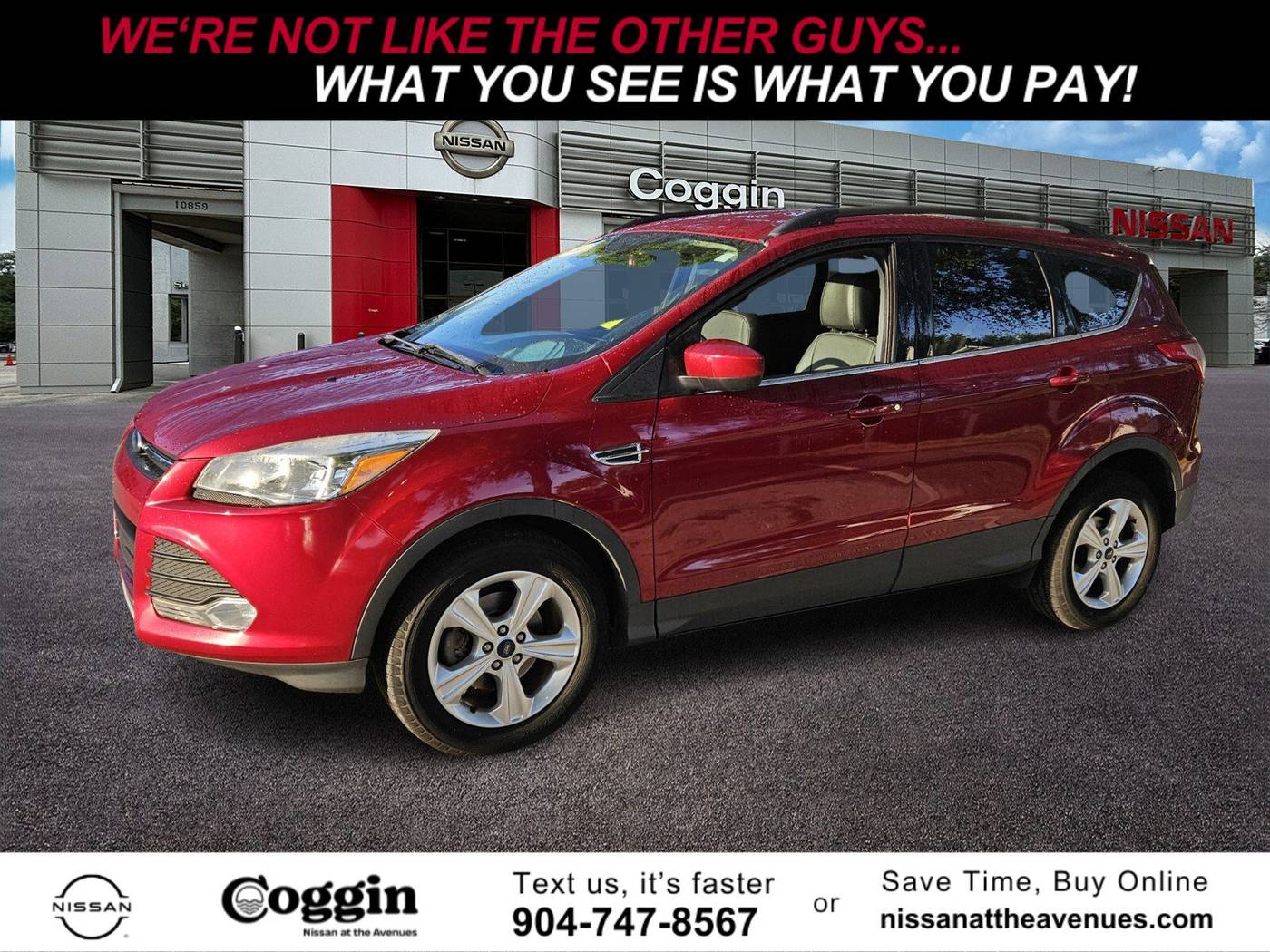 2016 Ford Escape SE — SUV — 40,652 mi — Jacksonville, FL