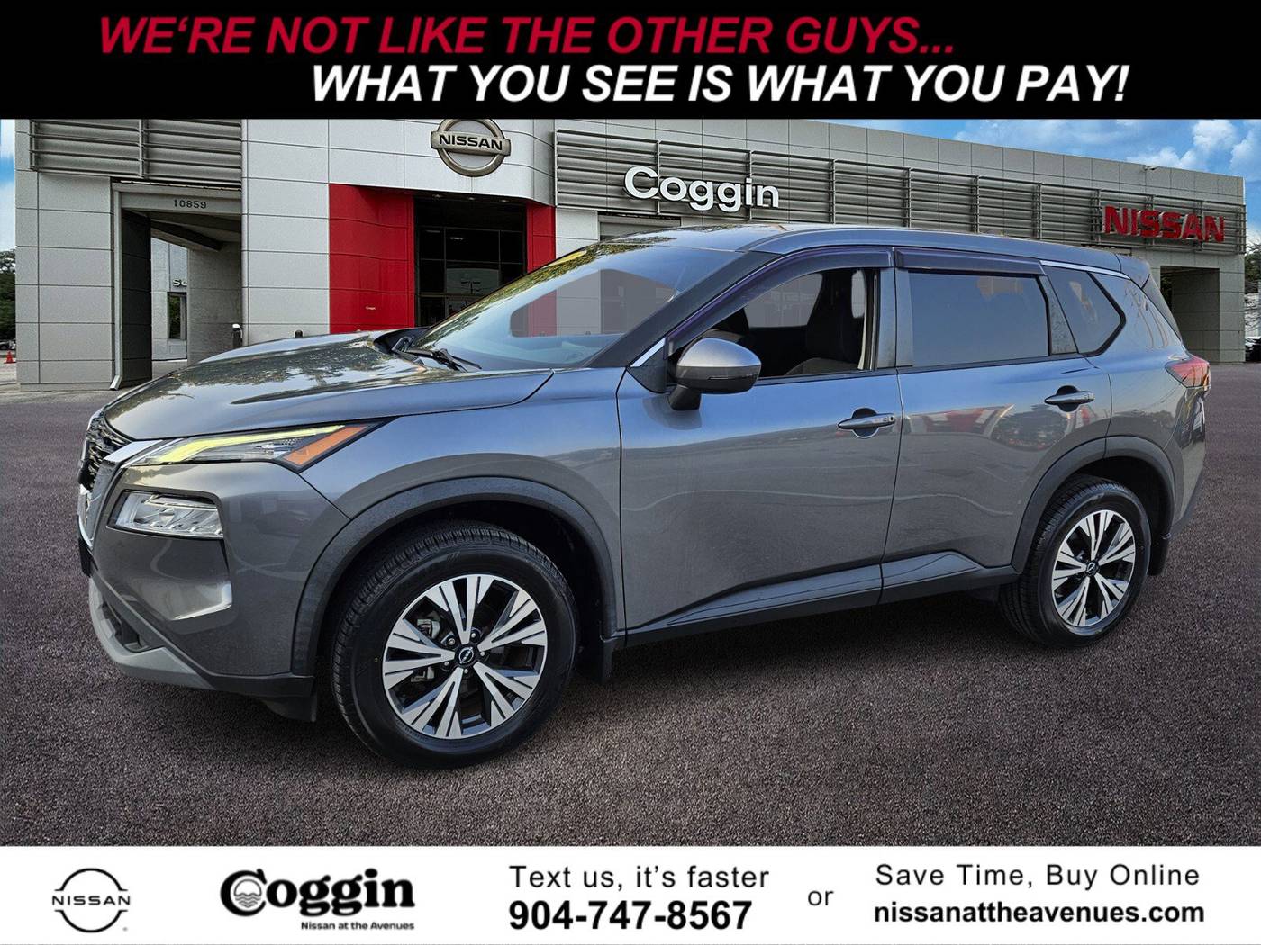 2022 Nissan Rogue SV — SUV — 28,755 mi — Jacksonville, FL