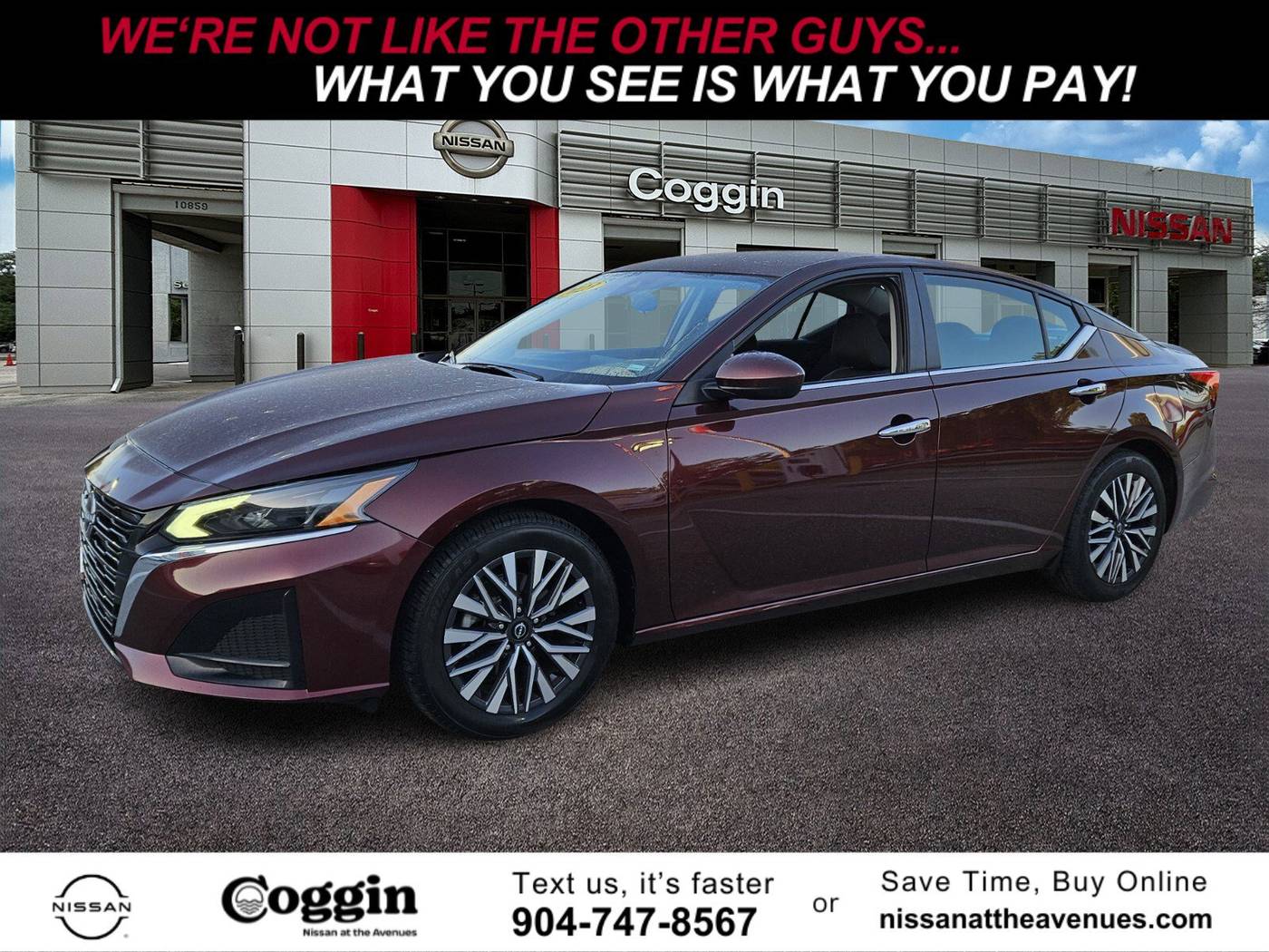 2023 Nissan Altima SV — Sedan — 51,981 mi — Jacksonville, FL
