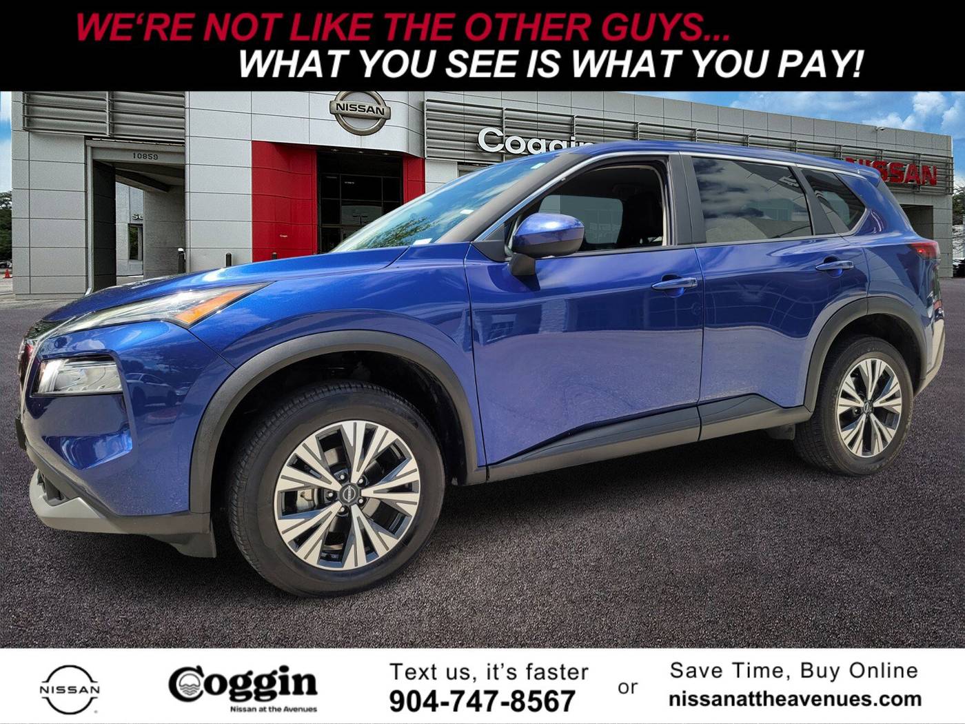 2023 Nissan Rogue SV — SUV — 45,991 mi — Jacksonville, FL