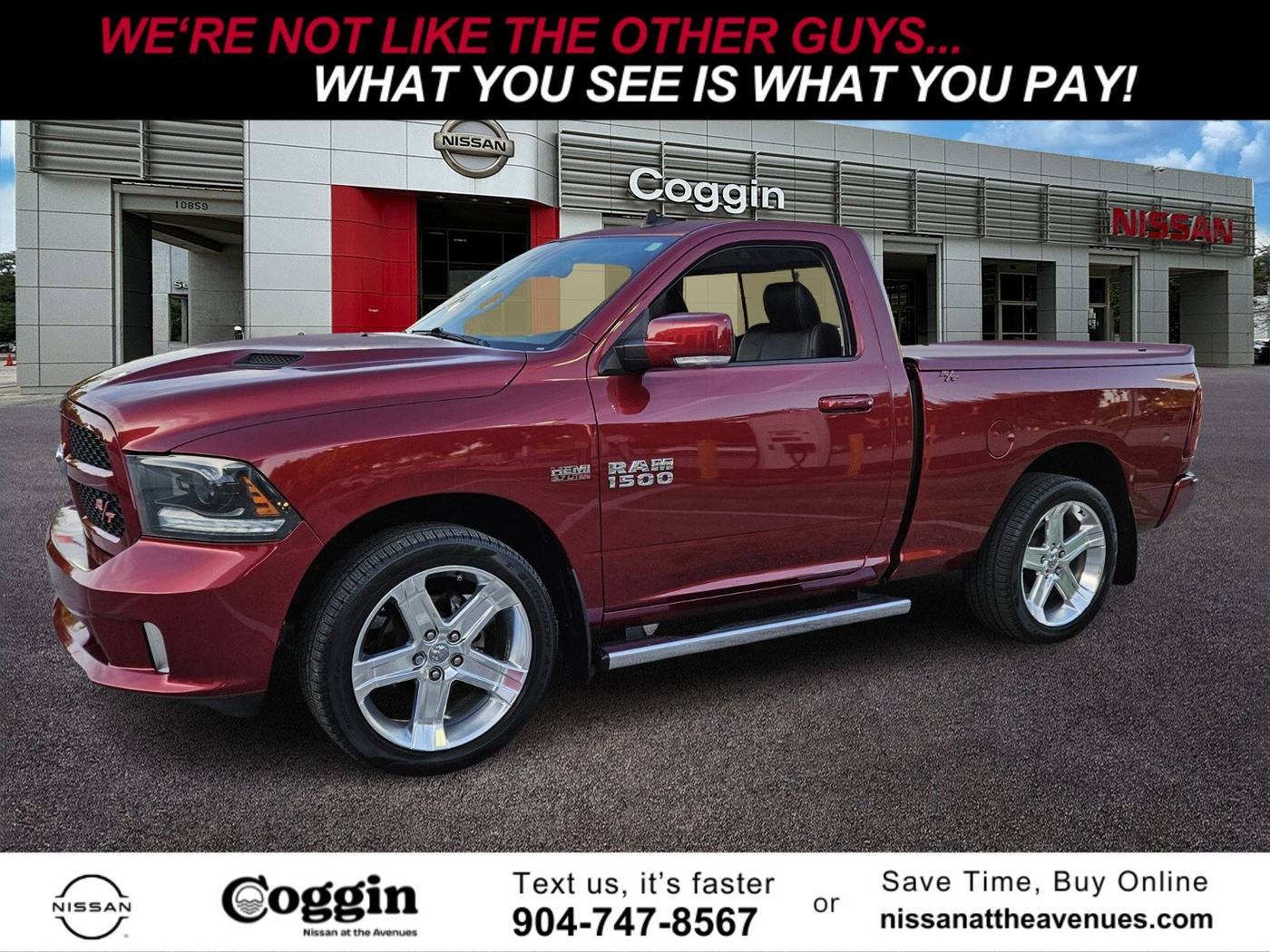 2015 Ram 1500 Sport — Pickup Truck — 71,190 mi — Jacksonville, FL