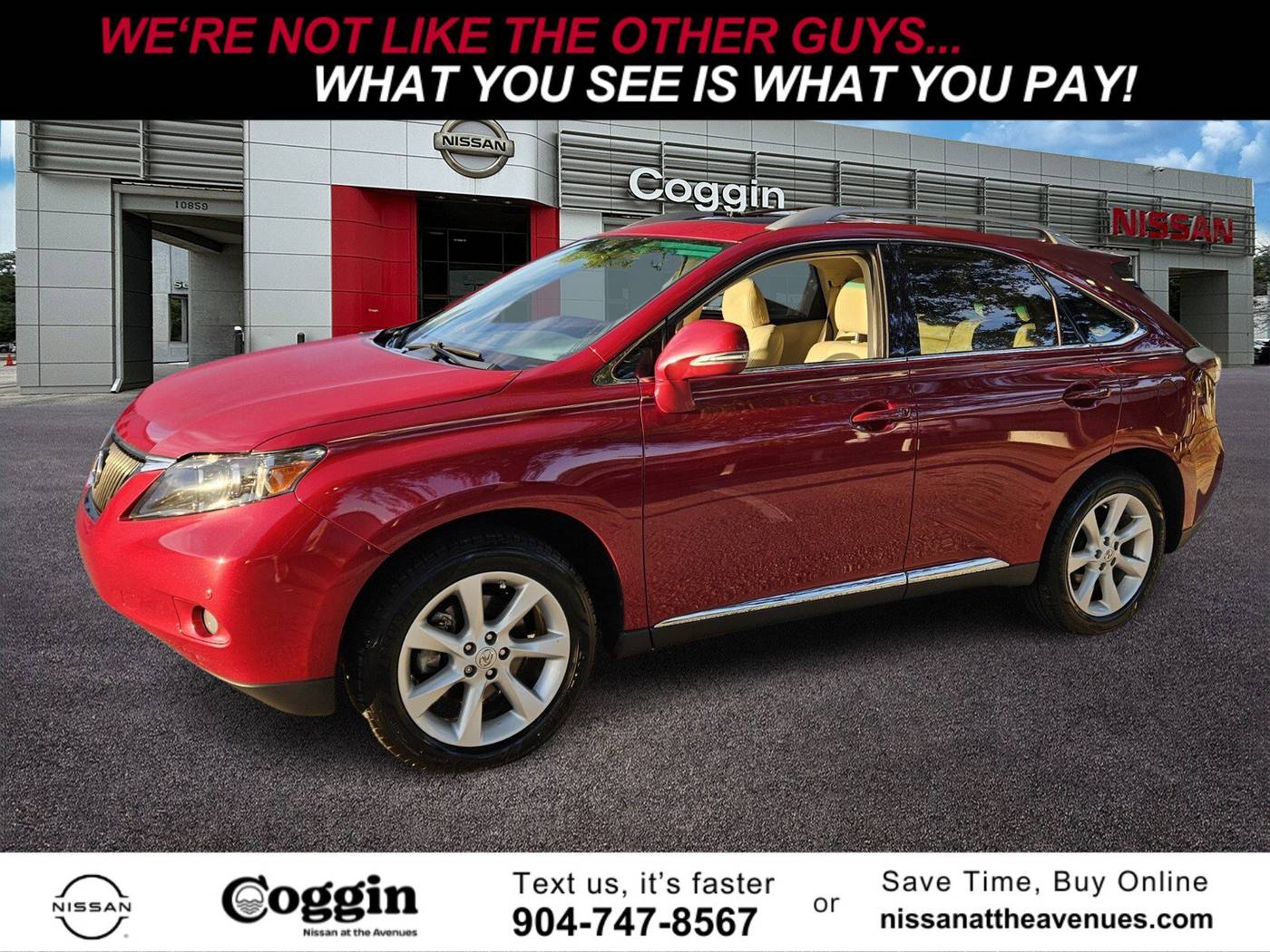 2012 Lexus RX RX 350 — SUV — 120,235 mi — Jacksonville, FL