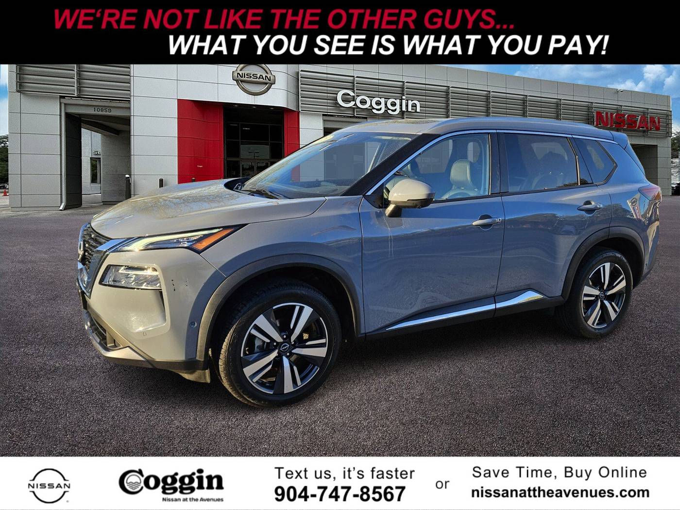 2023 Nissan Rogue SL — SUV — 61,671 mi — Jacksonville, FL