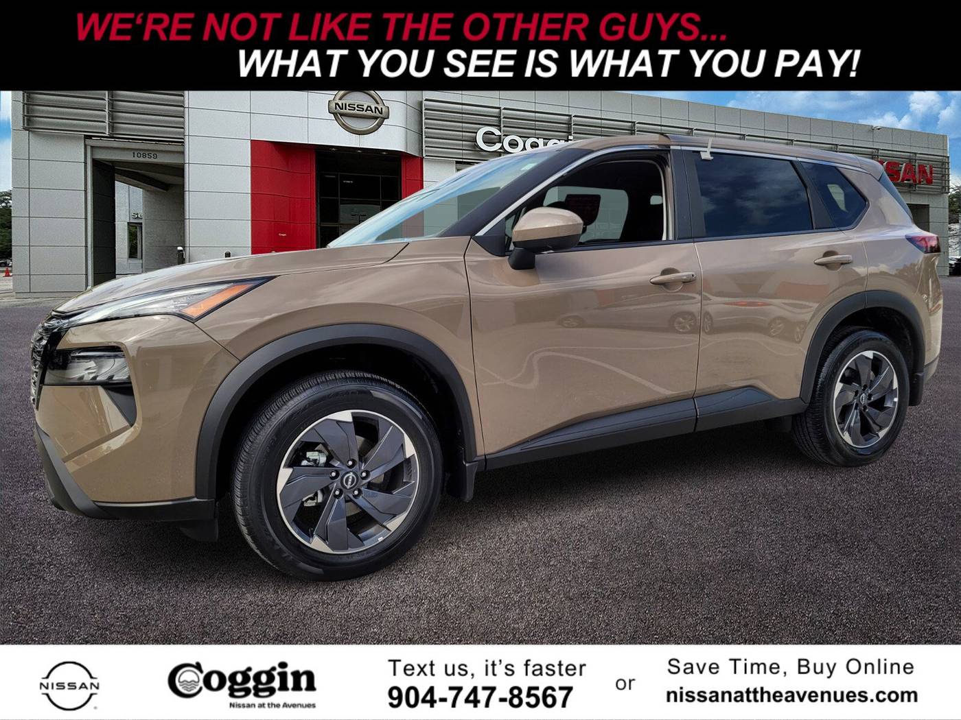 2025 Nissan Rogue SV — SUV — 5,462 mi — Jacksonville, FL