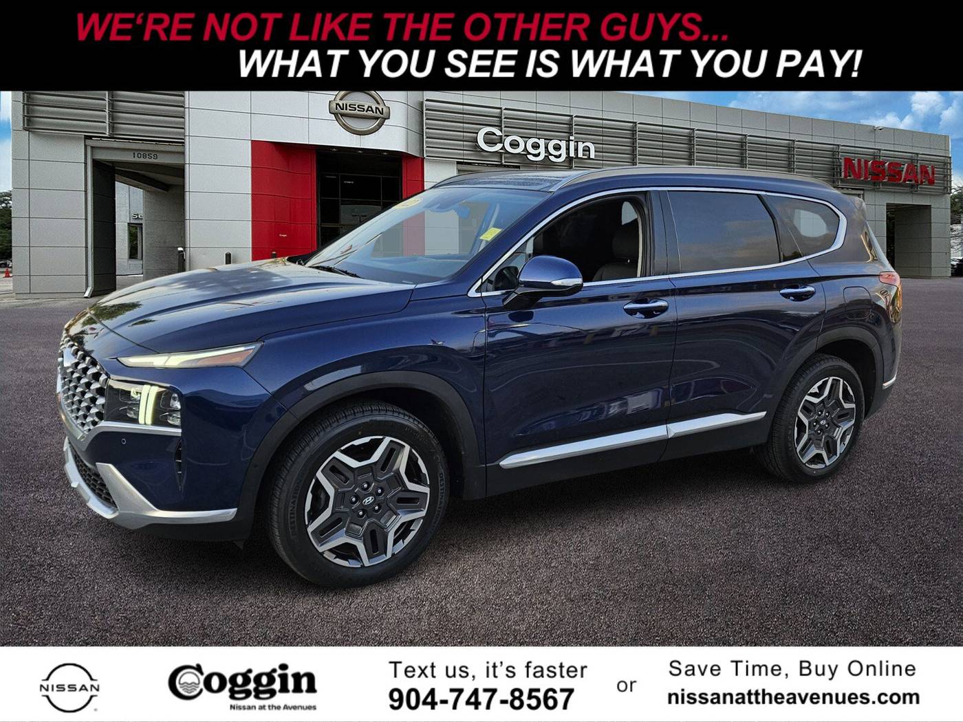 2022 Hyundai Santa Fe Limited — SUV — 50,627 mi — Jacksonville, FL