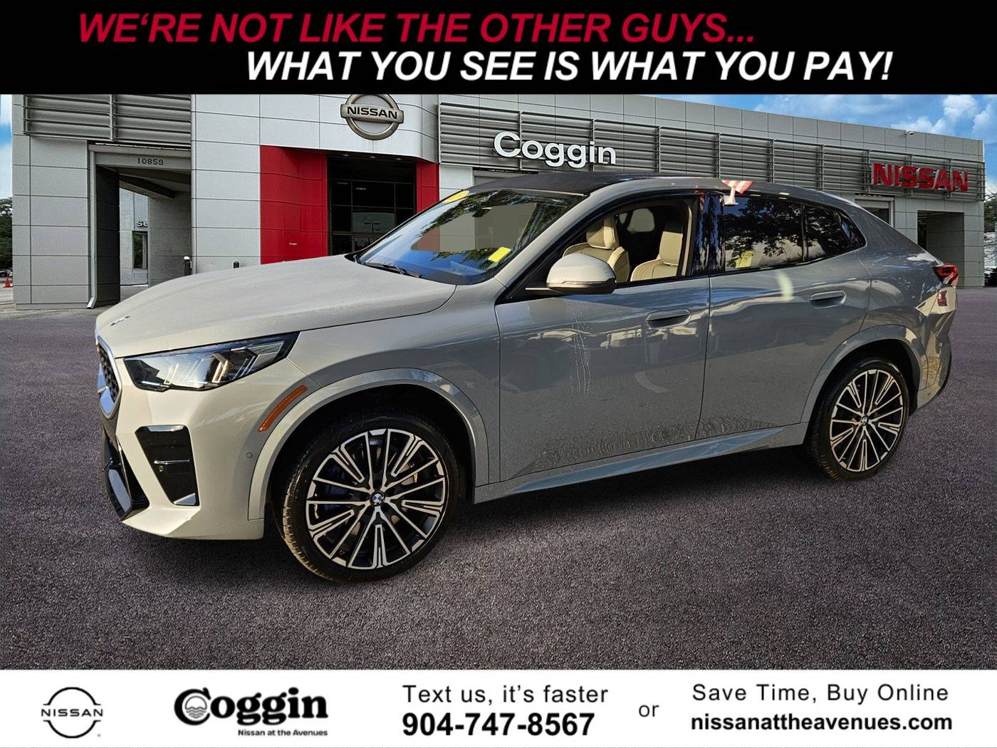 2025 BMW X2 28i — SUV — 1,872 mi — Jacksonville, FL