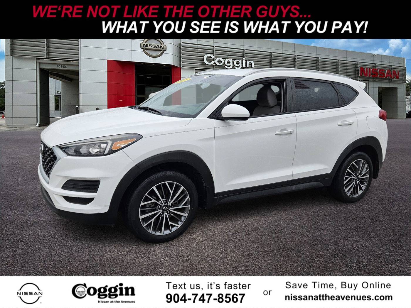 2021 Hyundai Tucson Value — SUV — 55,147 mi — Jacksonville, FL
