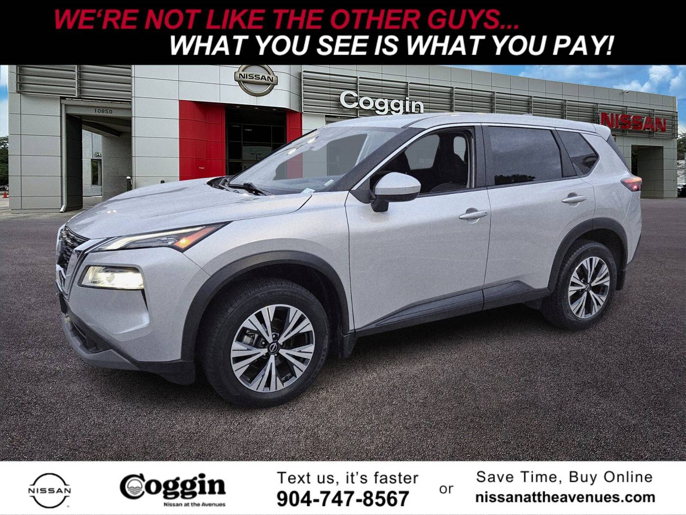 2023 Nissan Rogue SV — SUV — 53,836 mi — Jacksonville, FL