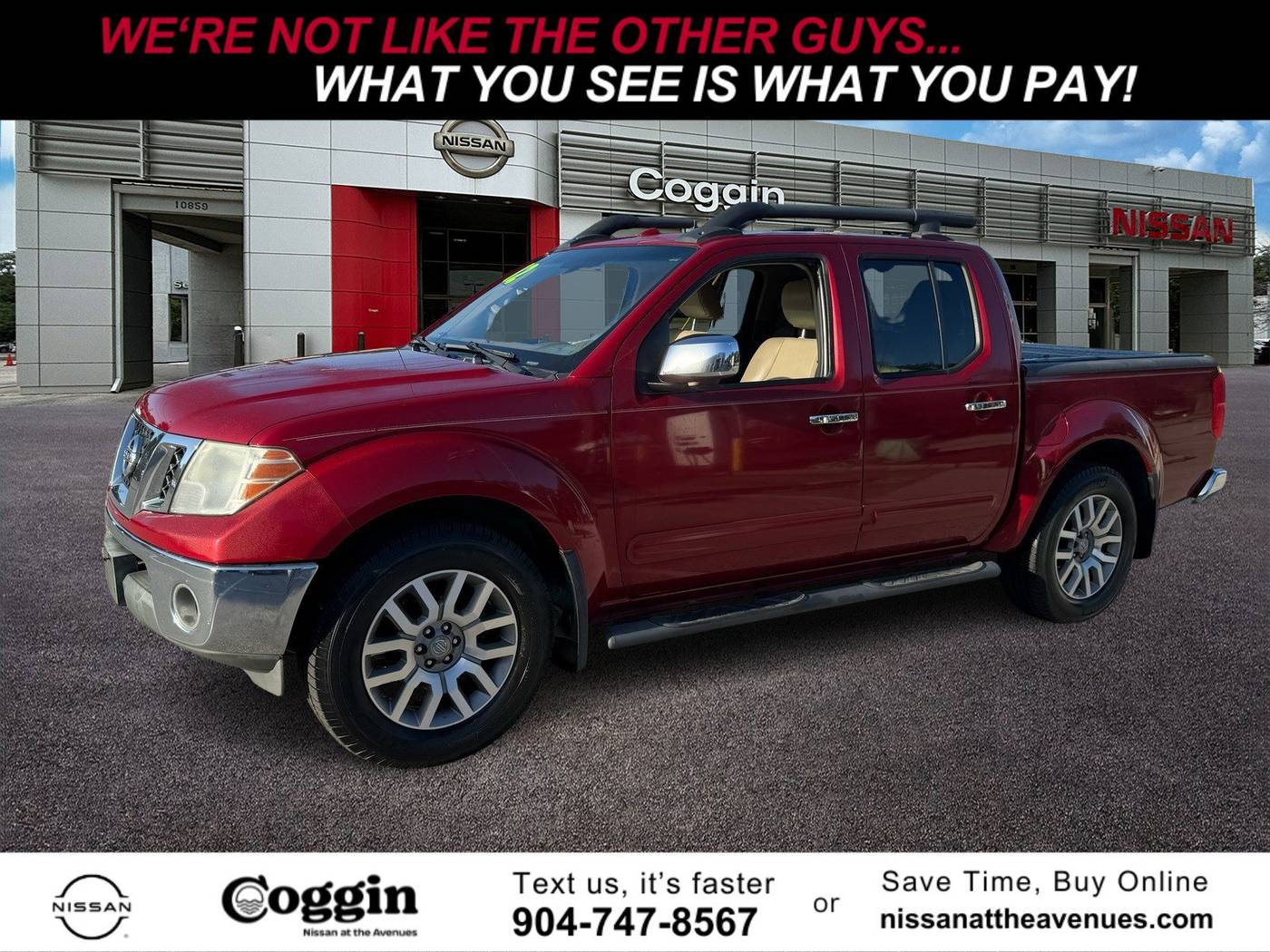 2012 Nissan Frontier SL — Pickup Truck — 169,332 mi — Jacksonville, FL