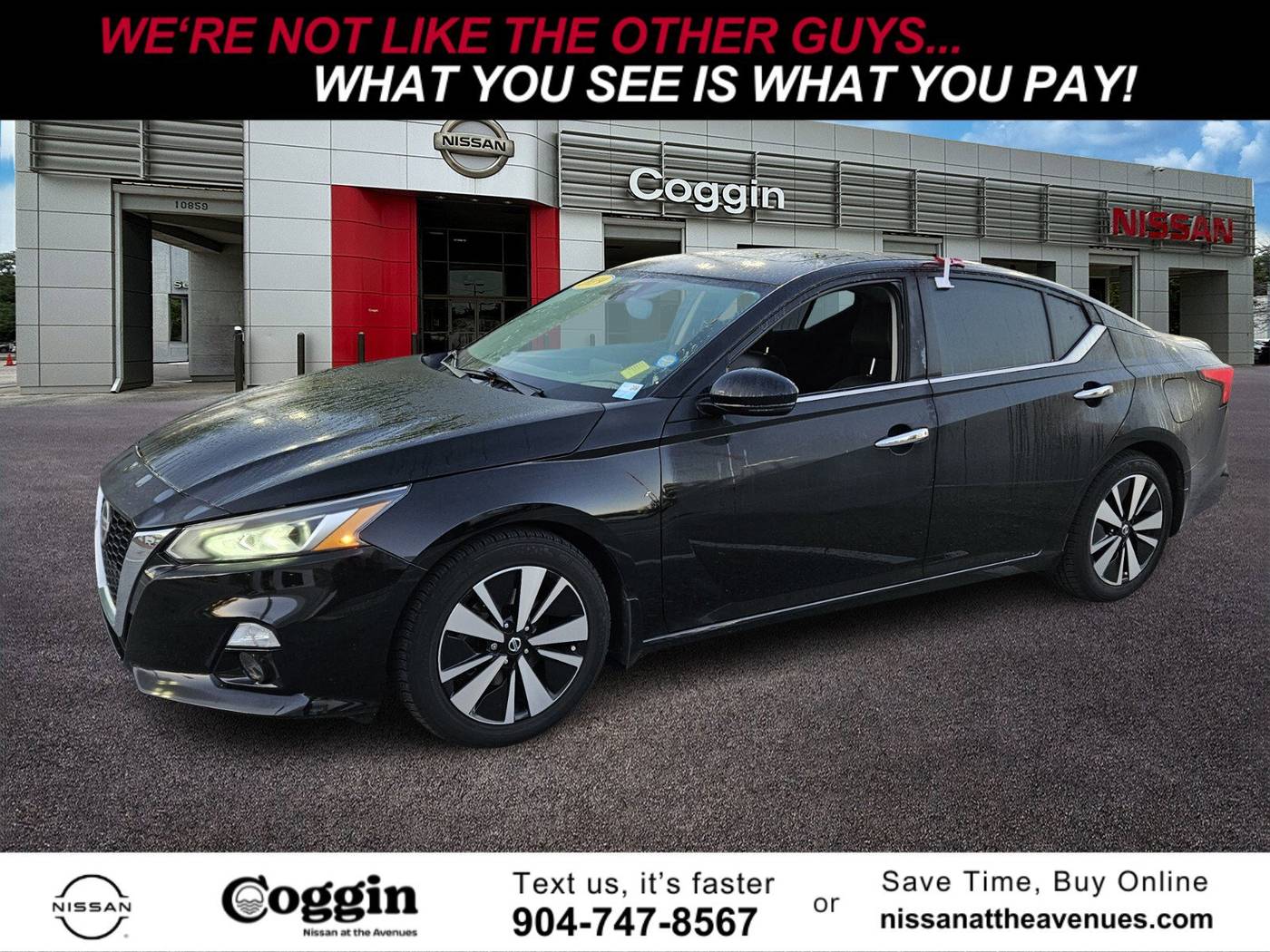 2019 Nissan Altima SL — Sedan — 76,991 mi — Jacksonville, FL