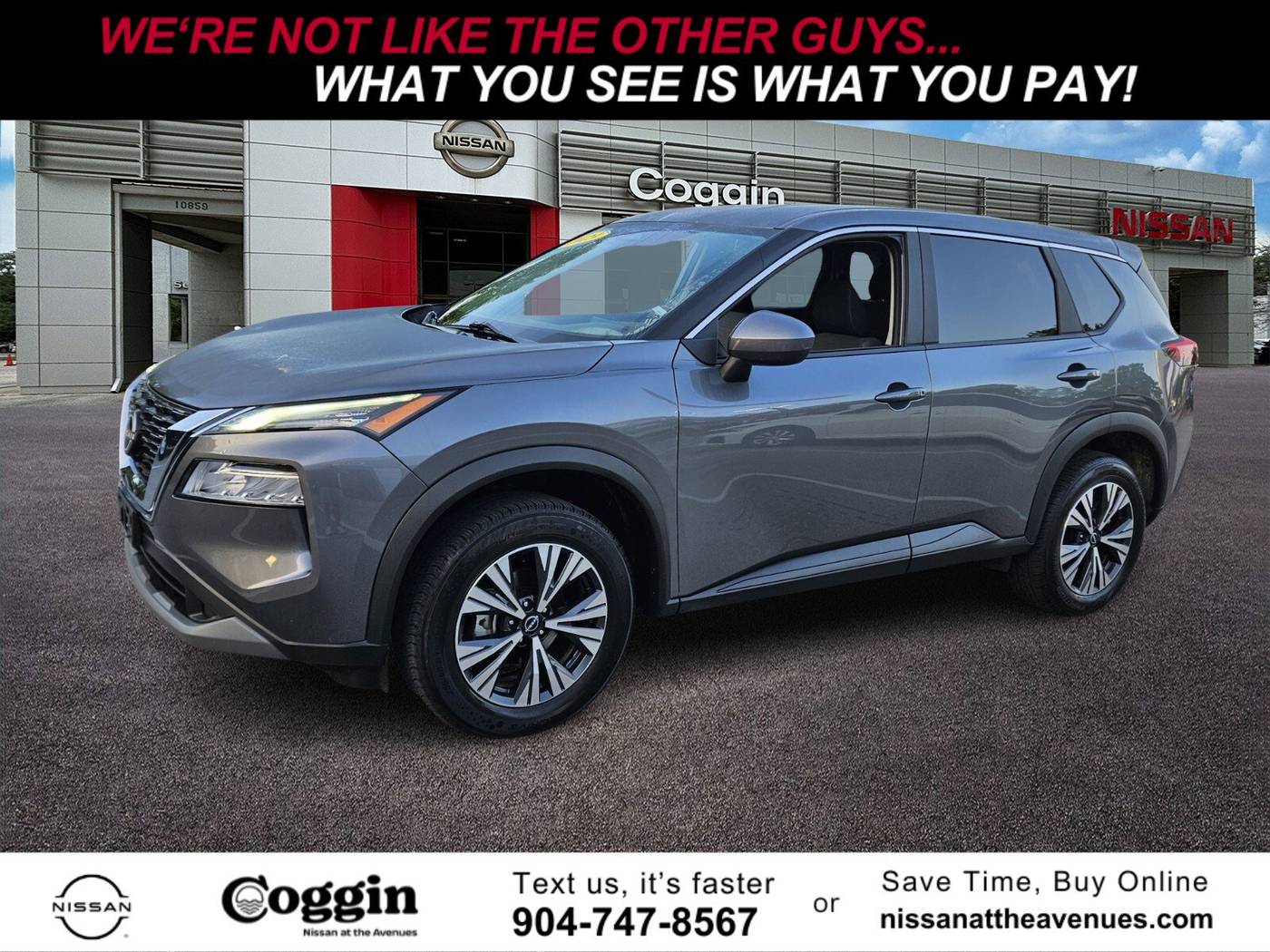 2023 Nissan Rogue SV — SUV — 50,372 mi — Jacksonville, FL