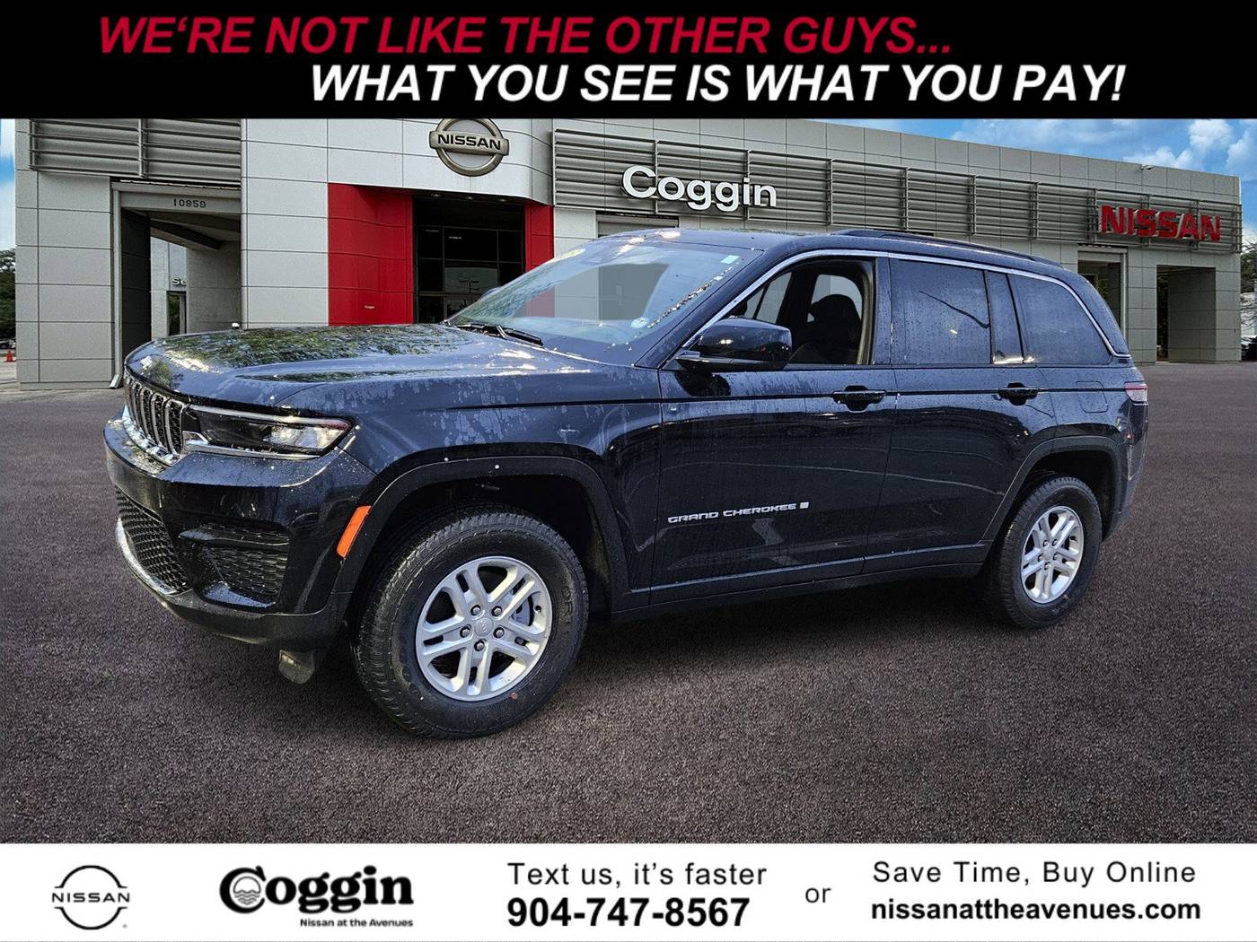 2024 Jeep Grand Cherokee Laredo — SUV — 10,414 mi — Jacksonville, FL