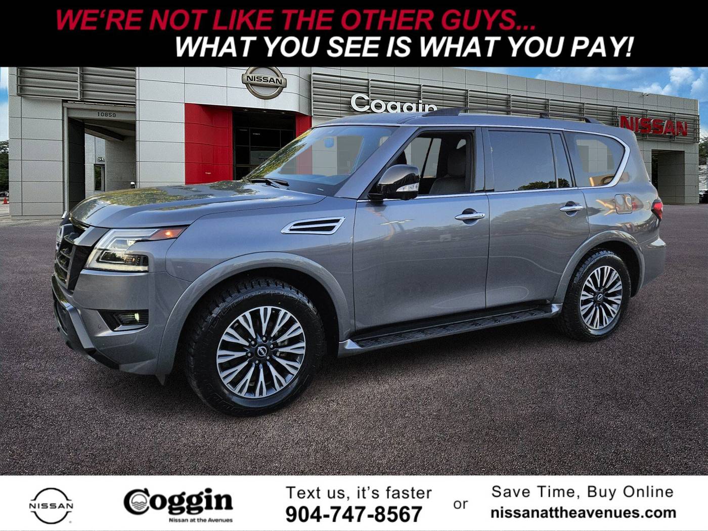 2023 Nissan Armada SL — SUV — 59,167 mi — Jacksonville, FL