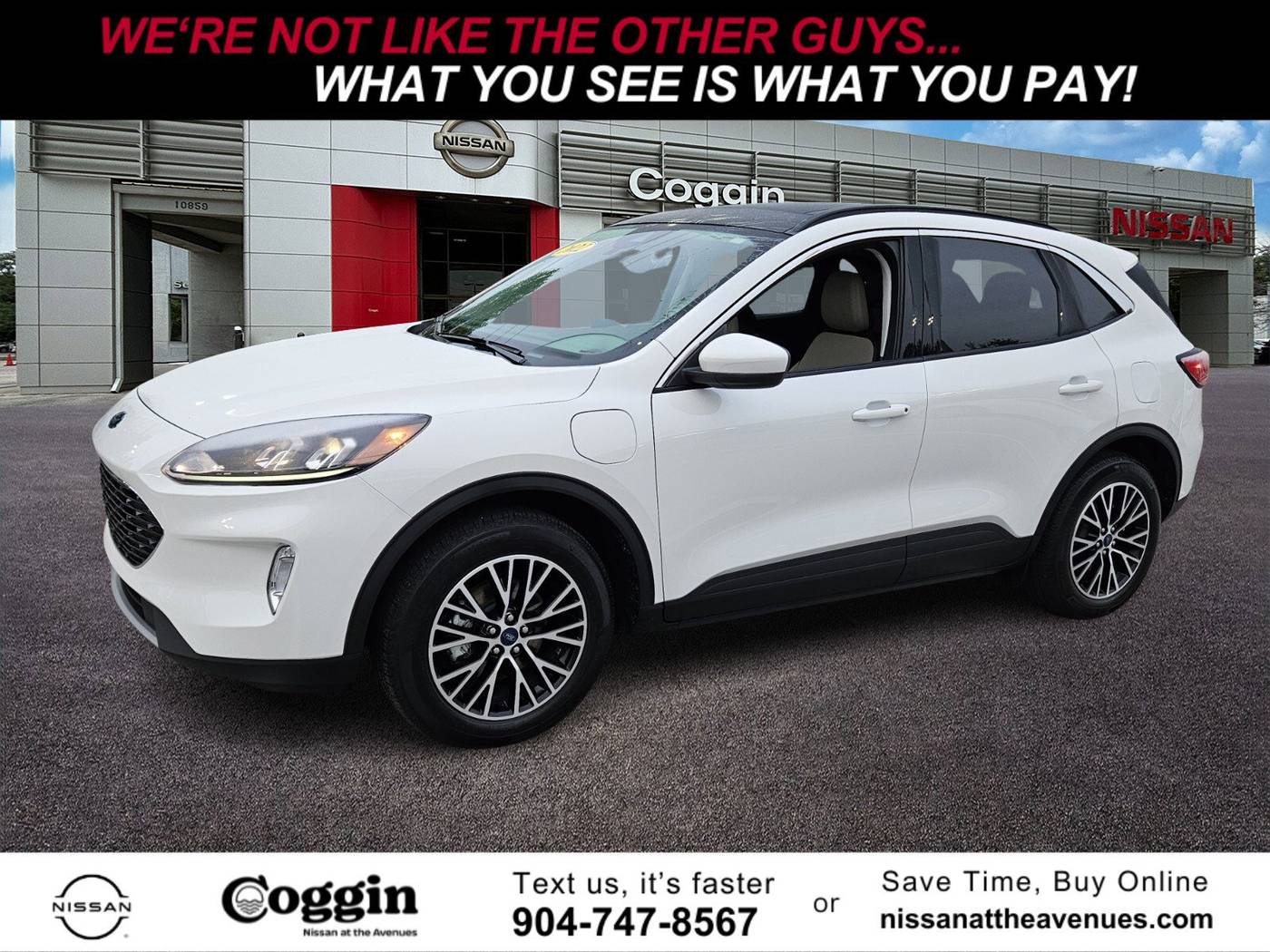 2022 Ford Escape SEL Plug-In Hybrid — SUV — 9,573 mi — Jacksonville, FL