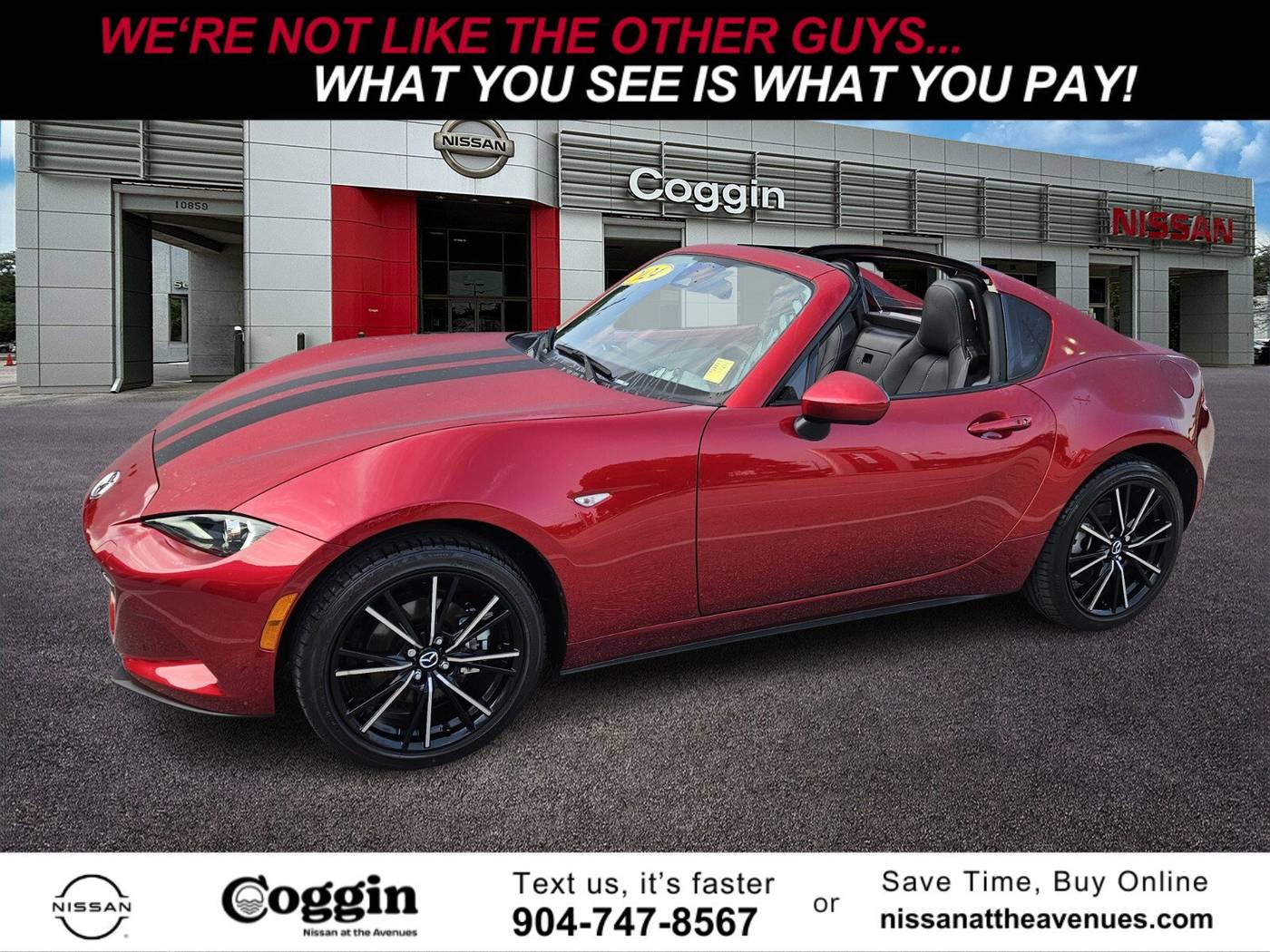 2024 Mazda MX-5 Miata Grand Touring — Convertible — 2,339 mi — Jacksonville, FL