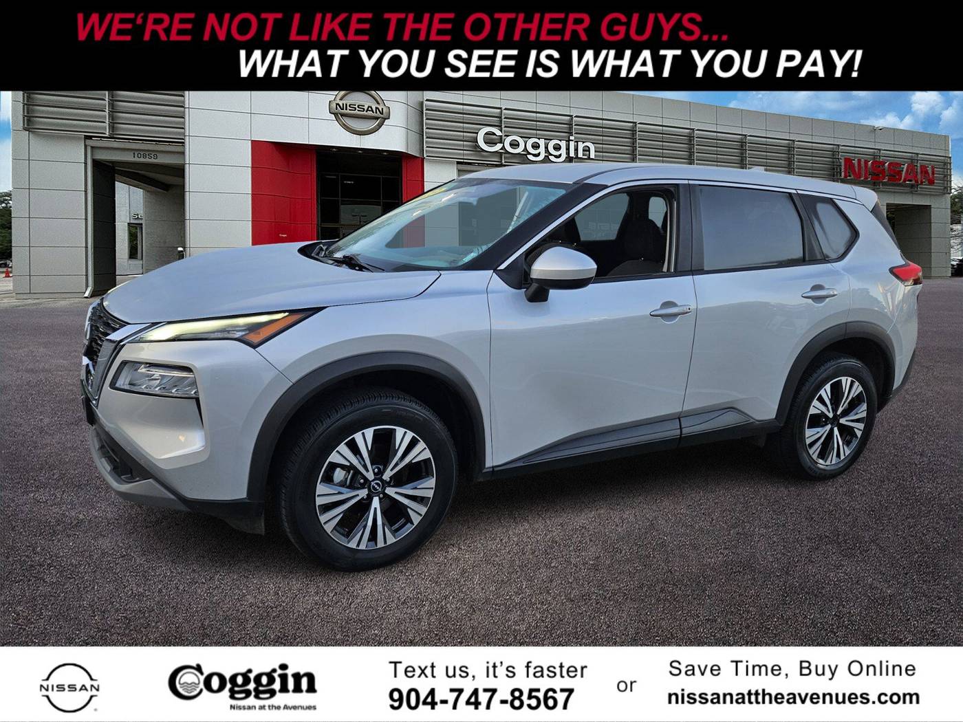 2023 Nissan Rogue SV — SUV — 56,548 mi — Jacksonville, FL