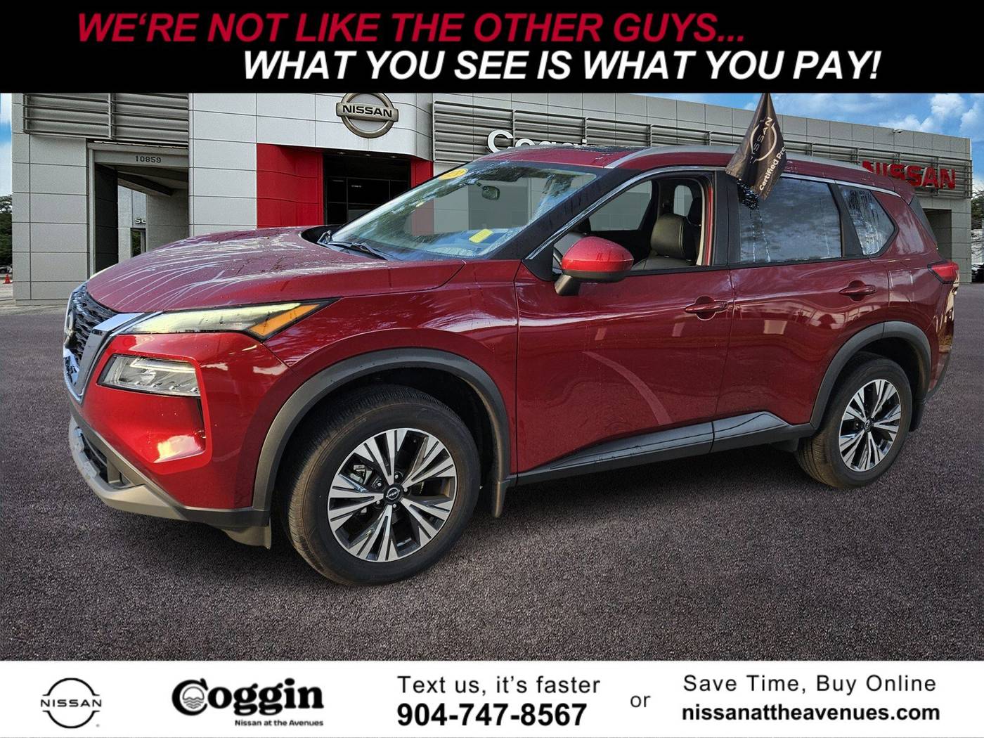 2023 Nissan Rogue SV — SUV — 22,977 mi — Jacksonville, FL