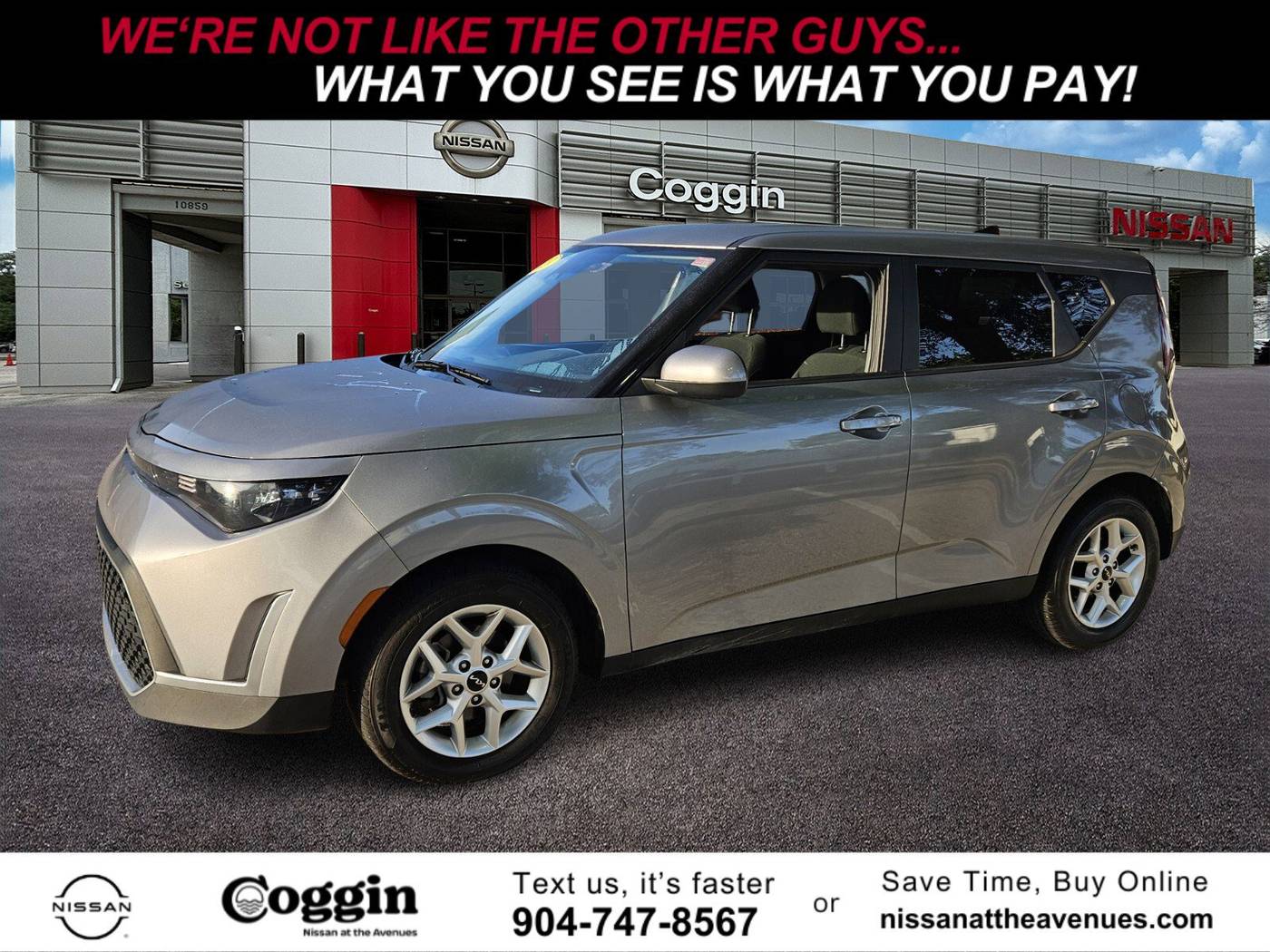 2023 Kia Soul LX — Hatchback — 48,470 mi — Jacksonville, FL