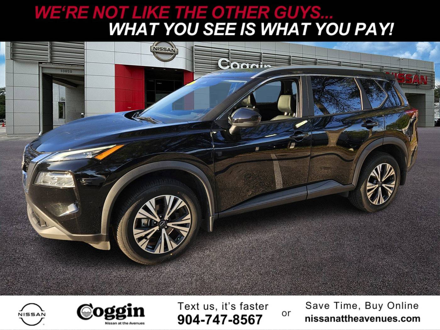 2023 Nissan Rogue SV — SUV — 46,885 mi — Jacksonville, FL