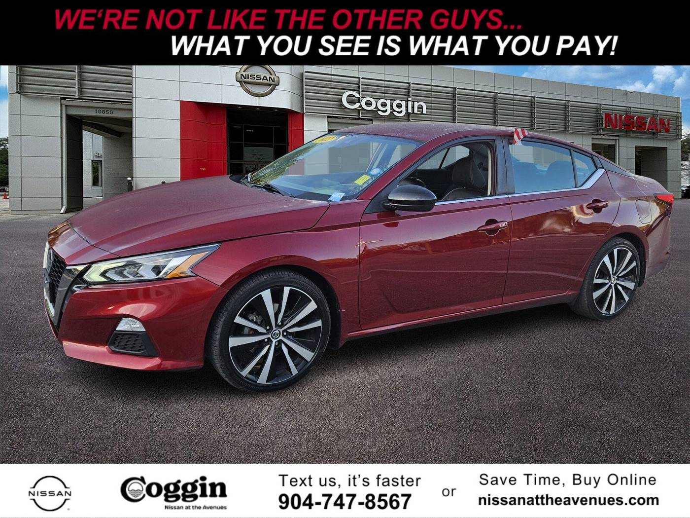2022 Nissan Altima SR — Sedan — 57,763 mi — Jacksonville, FL