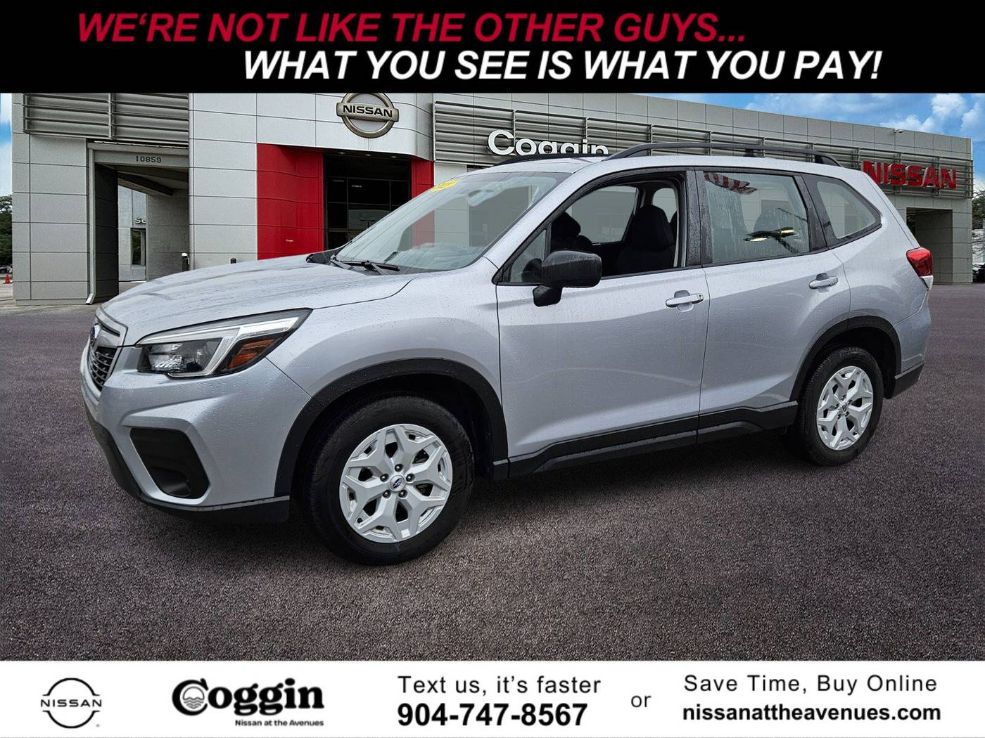 2021 Subaru Forester 2.5i — SUV — 6,586 mi — Jacksonville, FL