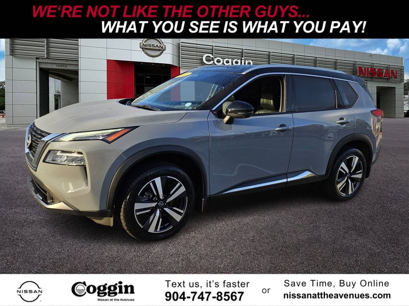 2022 Nissan Rogue SL — SUV — 82,454 mi — Jacksonville, FL