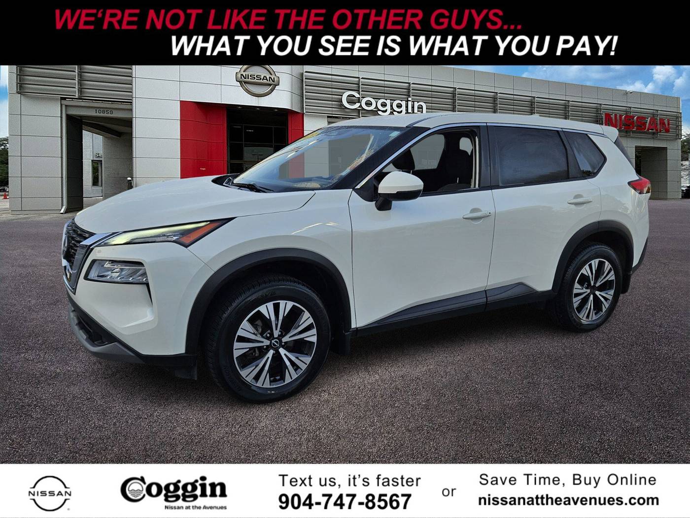 2023 Nissan Rogue SV — SUV — 53,280 mi — Jacksonville, FL